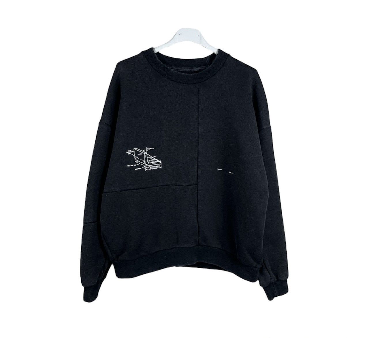 Heliot Emil Heliot Emil asymmetric panel reversible cropped sweatshirt Size US XS / EU 42 / 0 - 1 Thumbnail