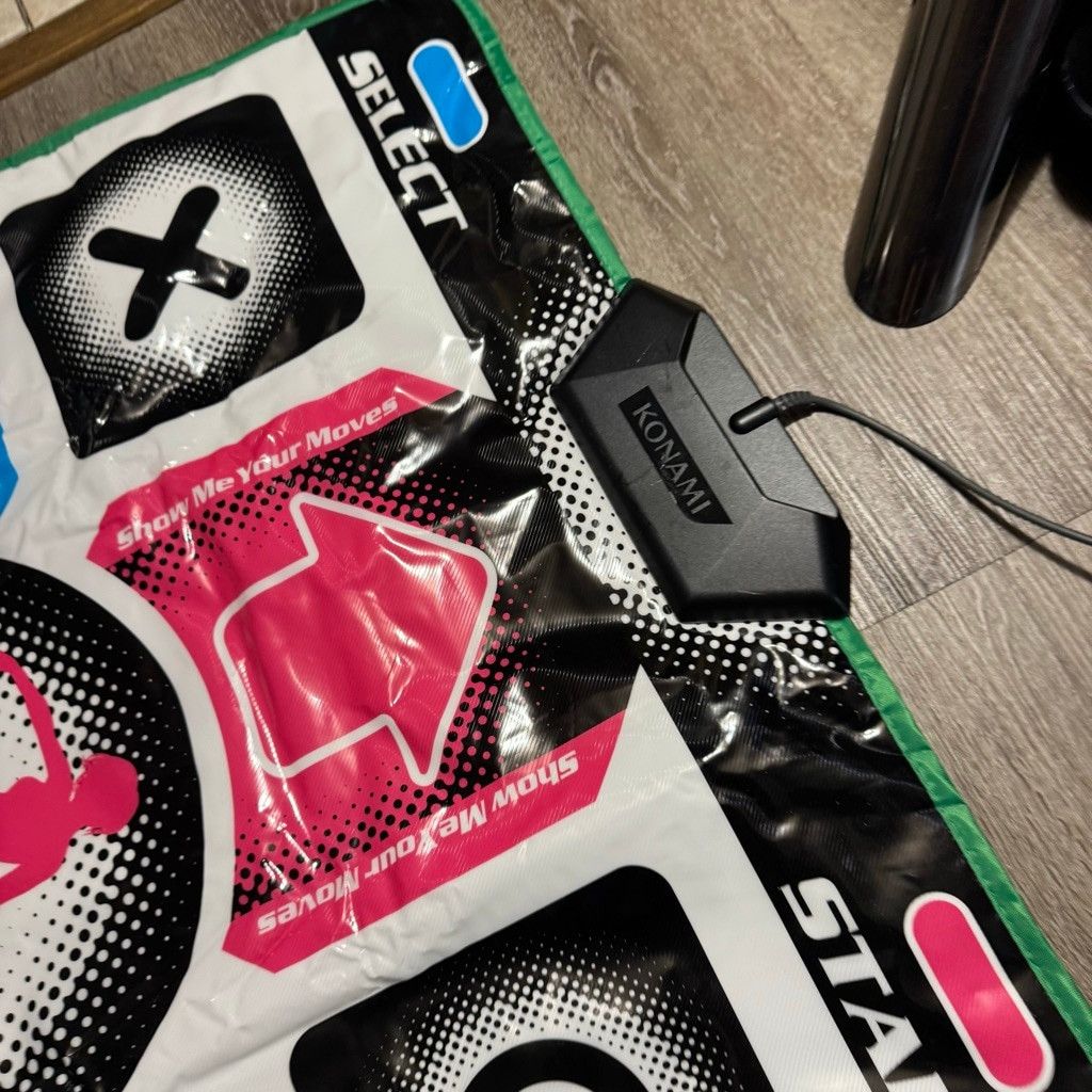 Sony Konami Dance Dance Revolution PS1/PS2 Dance Pad Controller W Size ONE SIZE - 11 Thumbnail