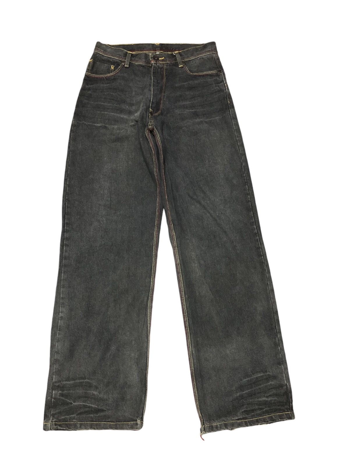 Designer × If Six Was Nine × Japanese Brand Nostro Baggy Jeans Size US 32 / EU 48 - 18 Thumbnail