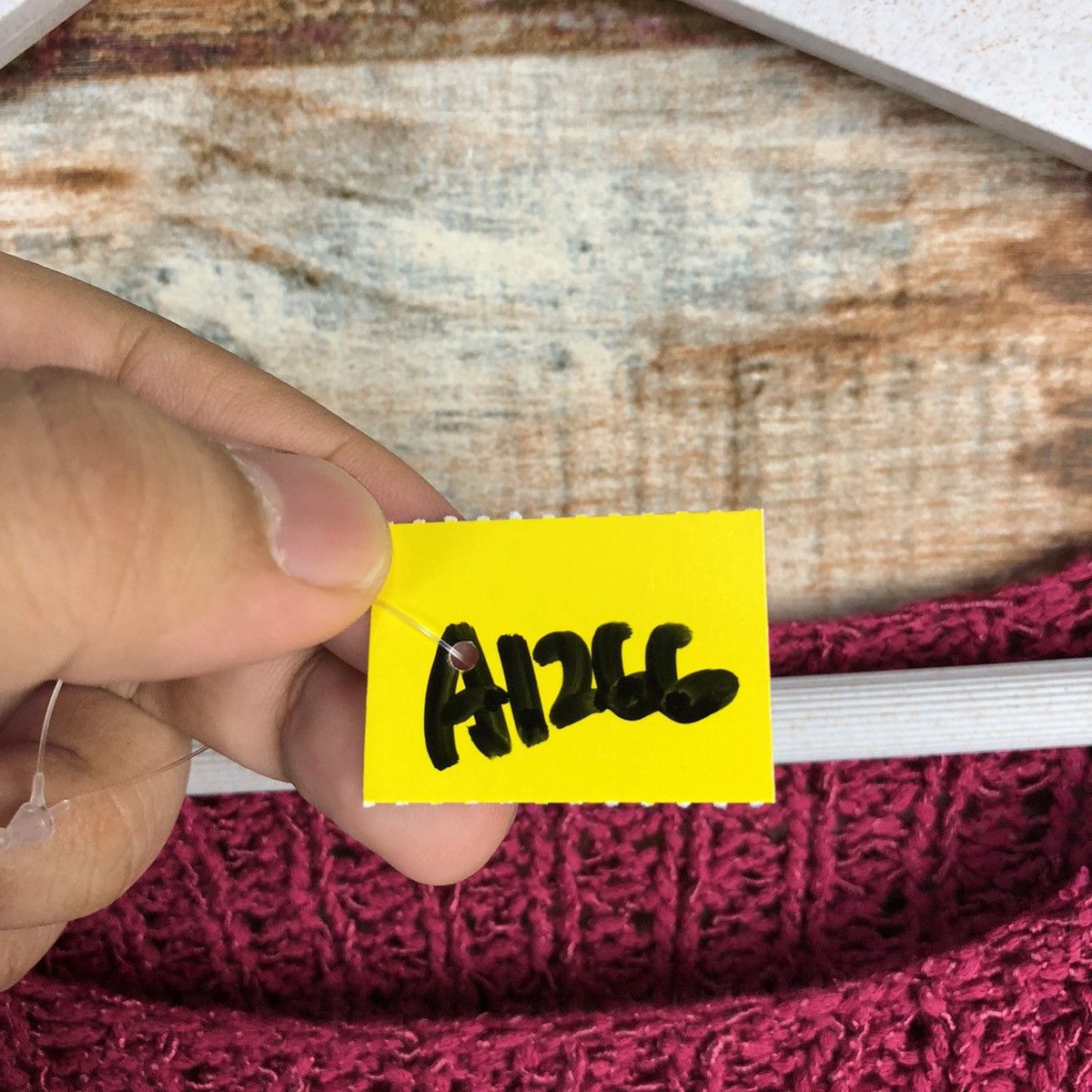 Homespun Knitwear × Japanese Brand Japanese Brand Pink Knitwear #A1266 Size S / US 4 / IT 40 - 9 Thumbnail