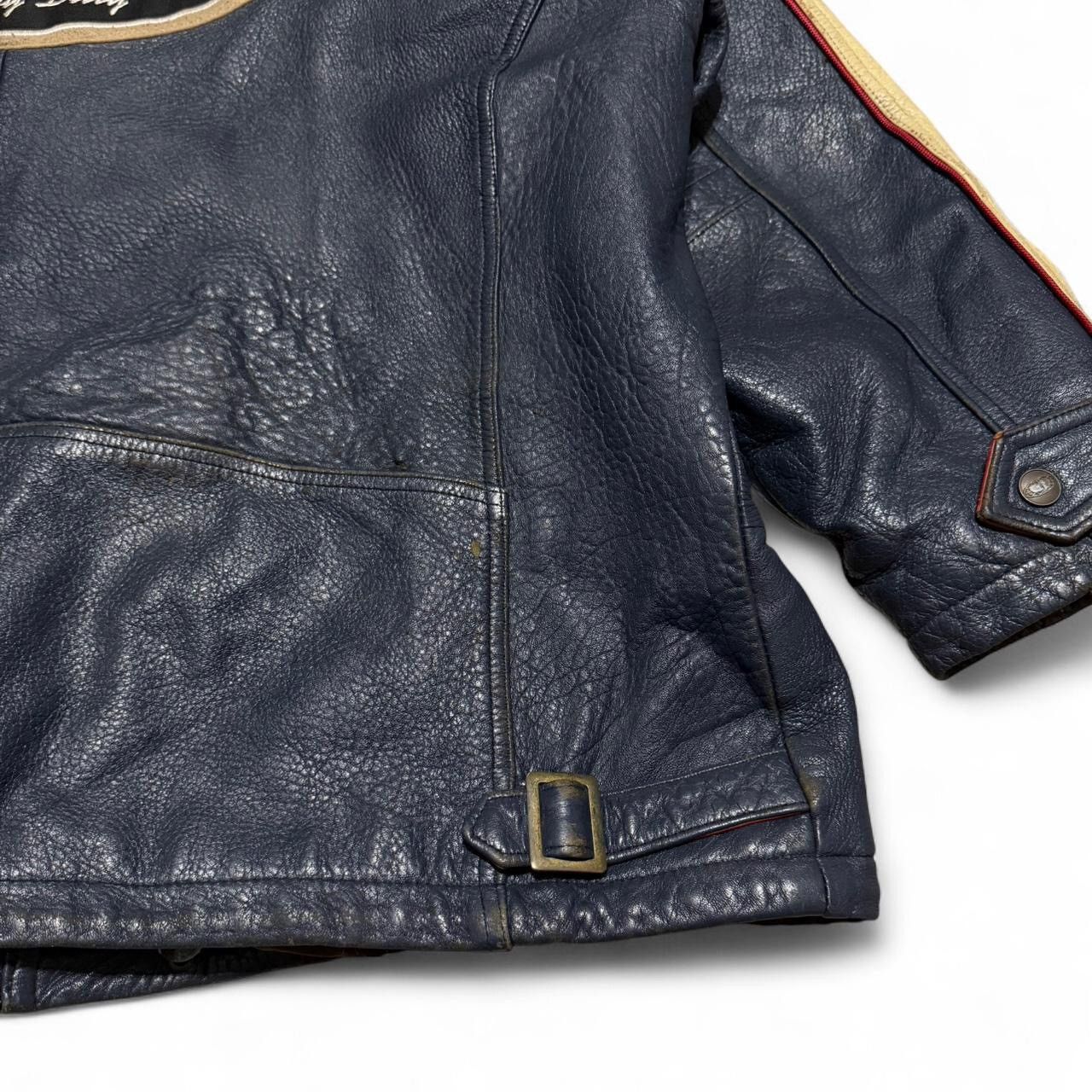 Wu-Tang Clan Vintage Wu Wear “Wu-Tang 36 Heavy Duty”Leather Jacket Size US XXL / EU 58 / 5 - 6 Thumbnail