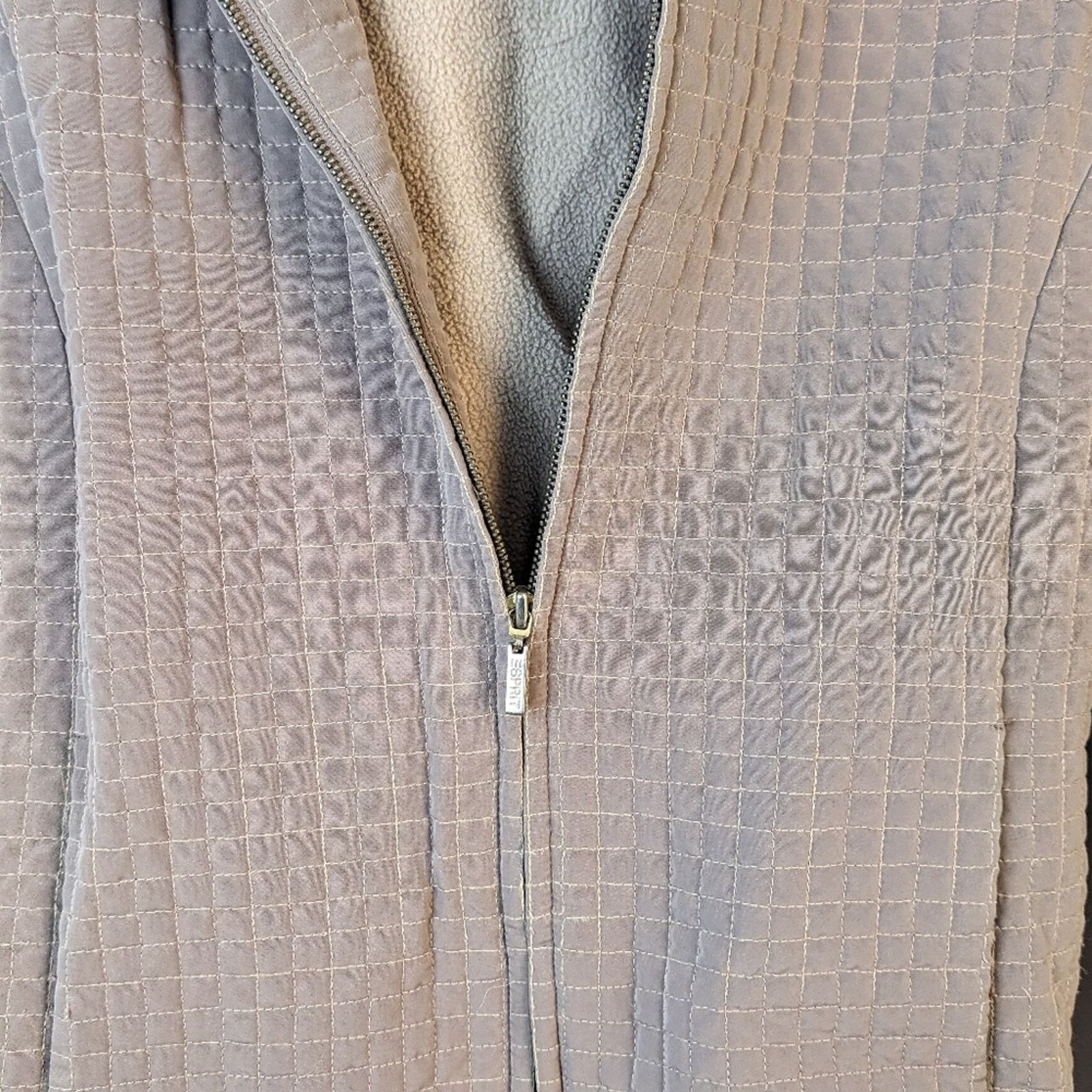 Esprit Esprit Quilted Hooded Jacket - Small Size S / US 4 / IT 40 - 4 Thumbnail