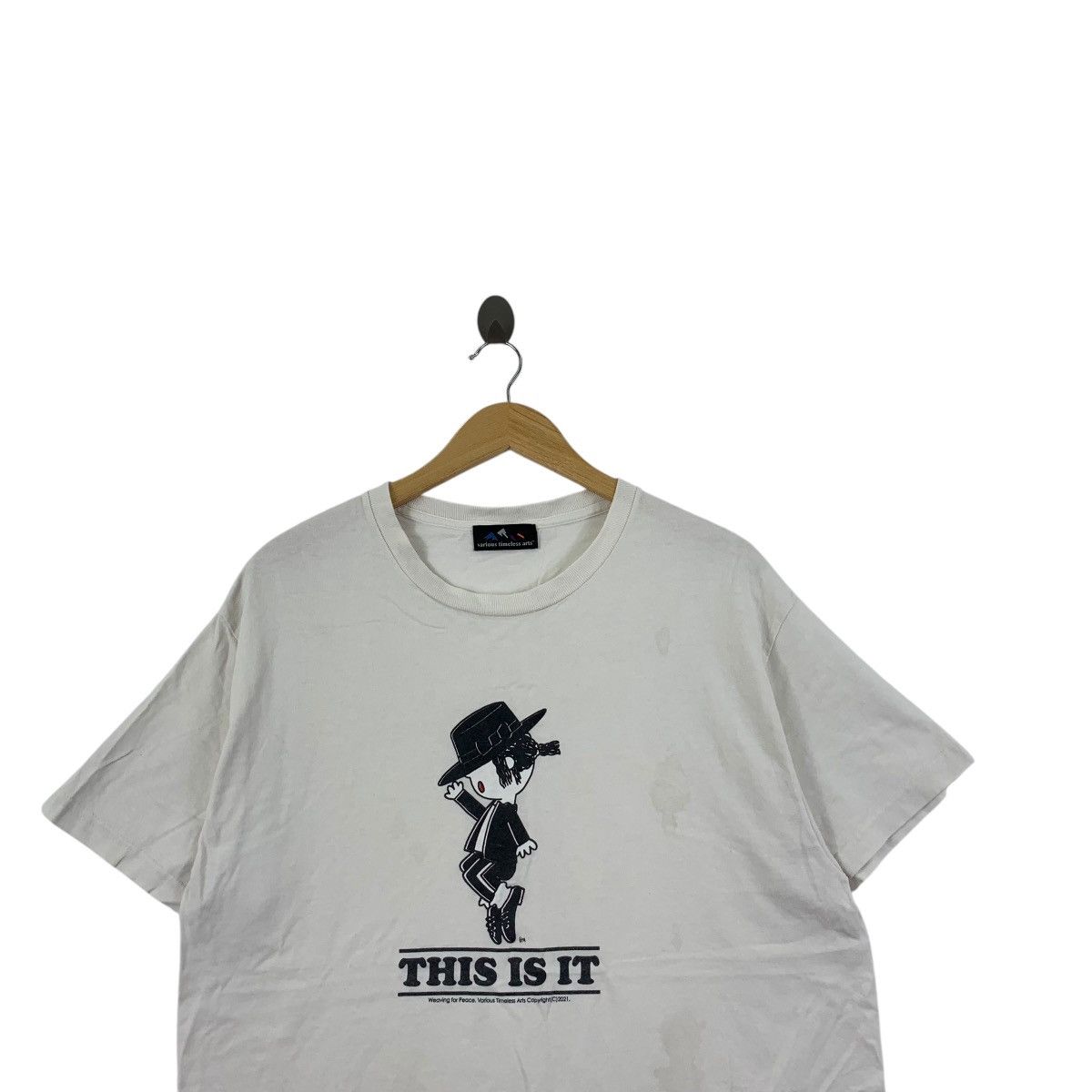 Other VARIOUS TIMELESS ARTS Michael Jackson MJ Tee Shirt Top Size M / US 6-8 / IT 42-44 - 2 Thumbnail
