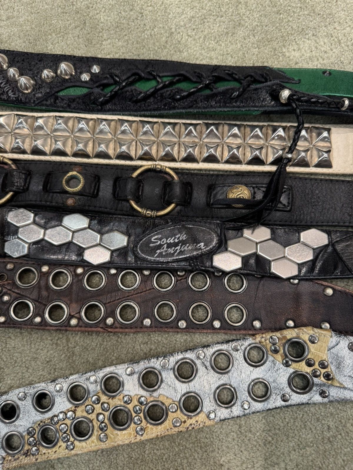 KMRii KMRii belt archive snake-pattern metal belt, 101 cm. Size ONE SIZE - 13 Thumbnail