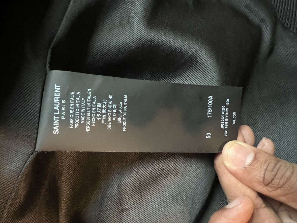 Saint Laurent Paris Saint Laurent Teddy Jacket sz US 40 | YSL 50 Size US M / EU 48-50 / 2 - 7 Thumbnail