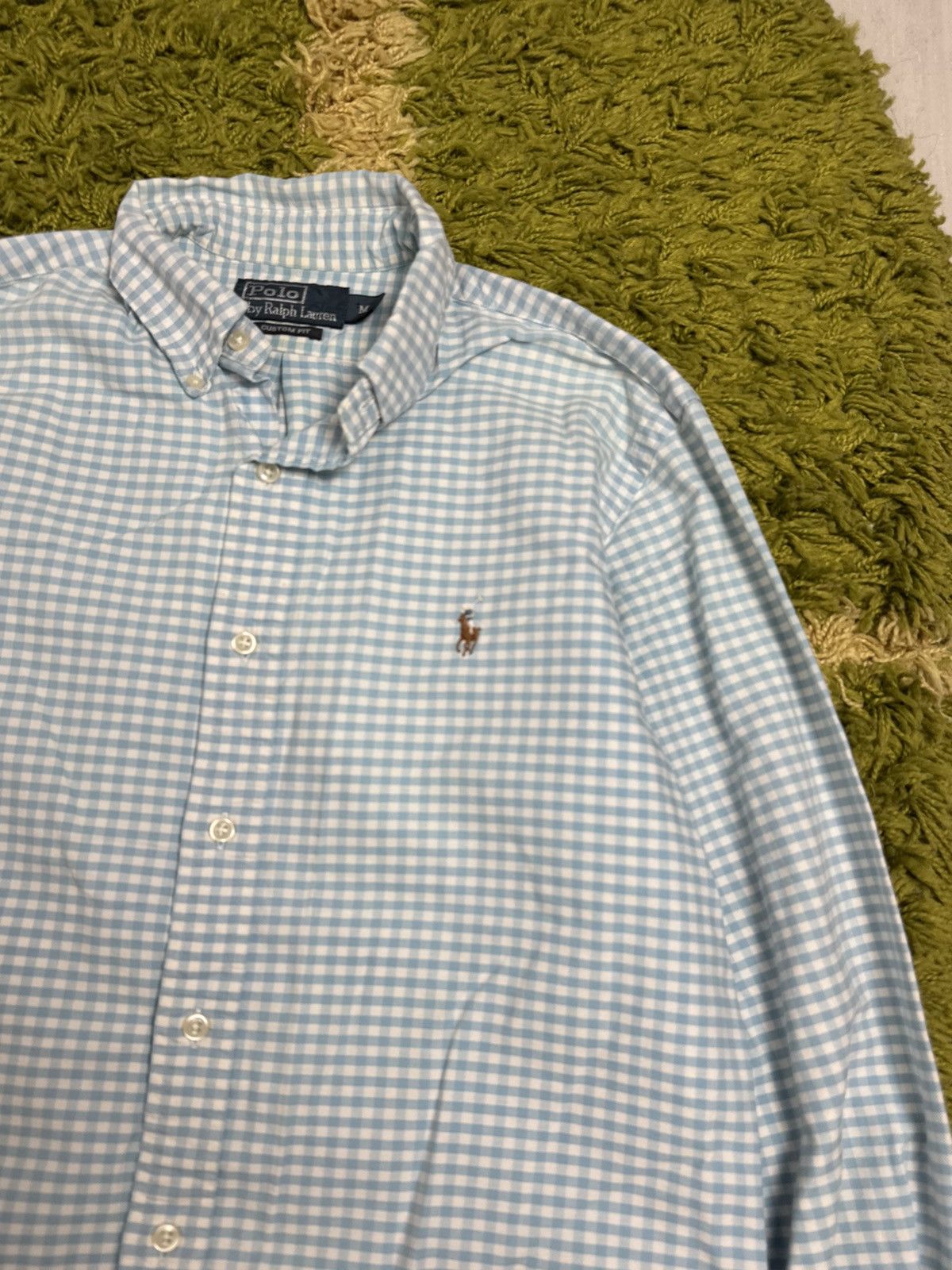 Polo Ralph Lauren × Vintage Ralph Lauren Vintage Flanel Check Button-up Shirt Size US M / EU 48-50 / 2 - 2 Thumbnail