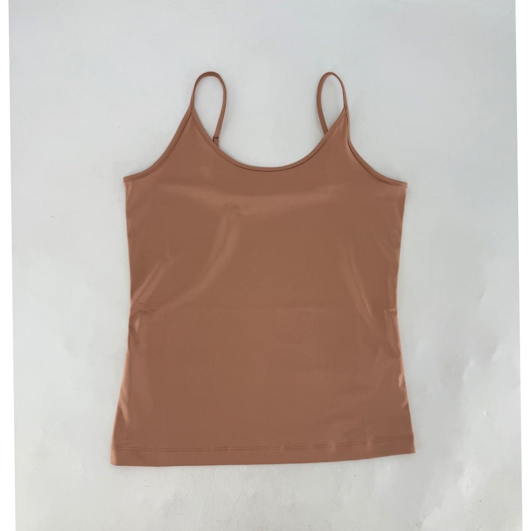 Banana Republic Banana Republic Womens Tank Camisole M Beige Spaghetti Strap Layering Top Camisole Shirt (Body) Size M / US 6-8 / IT 42-44 - 5 Thumbnail