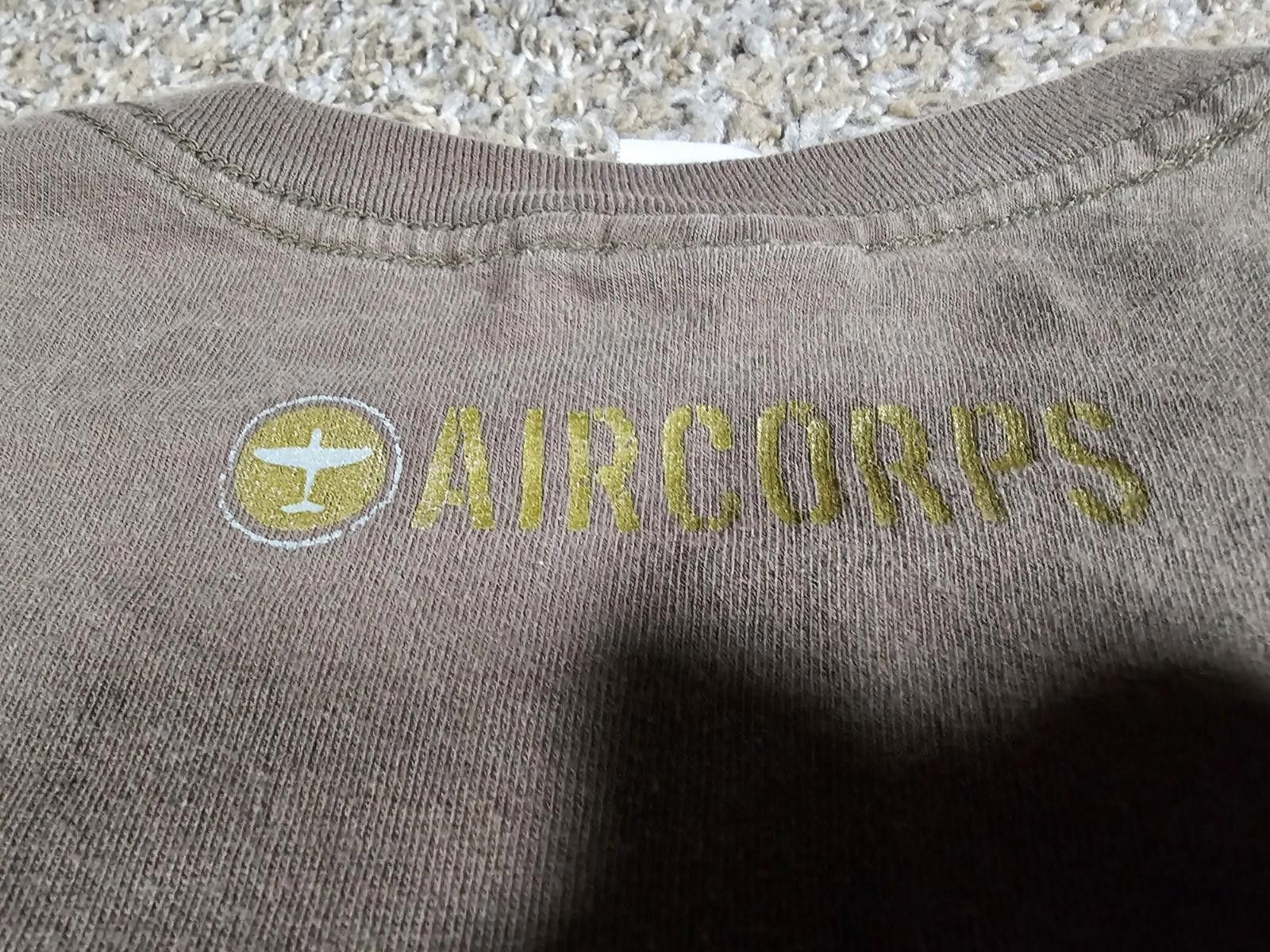 Gildan Air Corps Large Gildan Green Tshirt Size US L / EU 52-54 / 3 - 9 Thumbnail