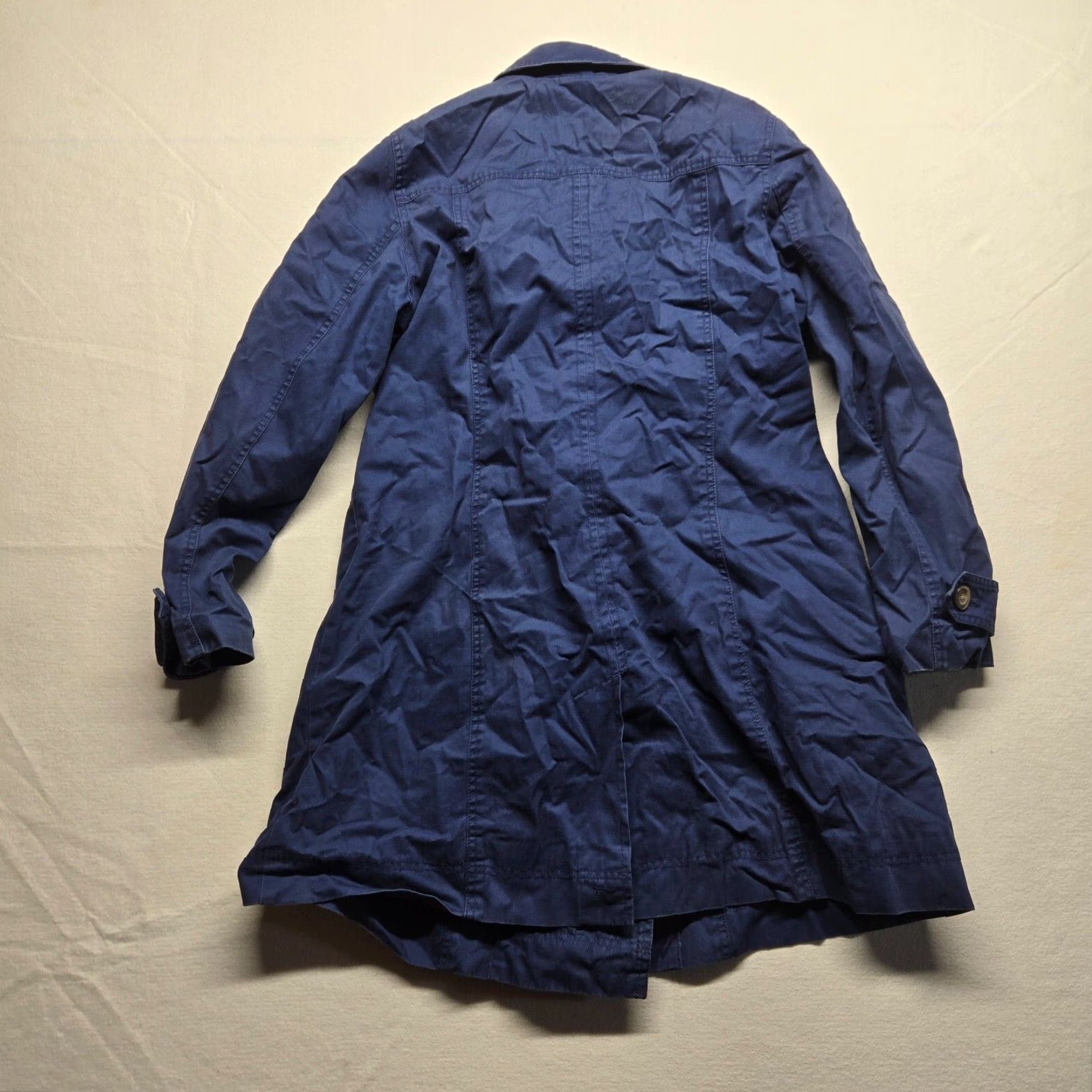 Old Navy Old Navy Blue Lightweight Long Trench Coat Jacket Womens XL Extra Large Size XL / US 12-14 / IT 48-50 - 8 Thumbnail