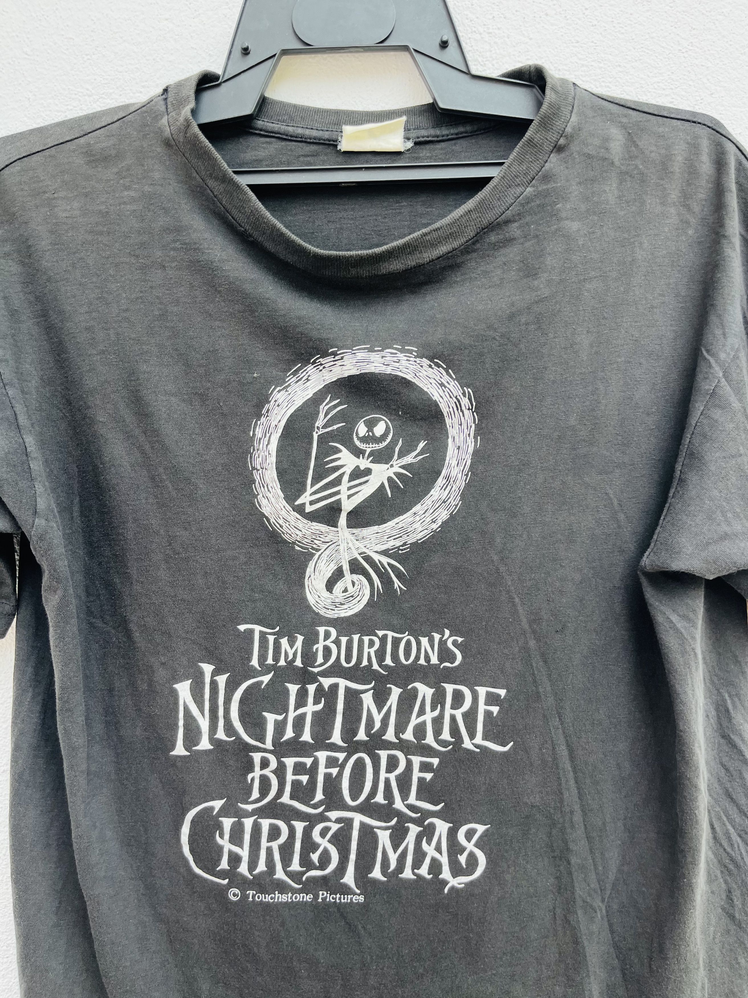Vintage Vtg Tim Burtons Nightmare Before Christmas Touch Picture Size US M / EU 48-50 / 2 - 3 Thumbnail