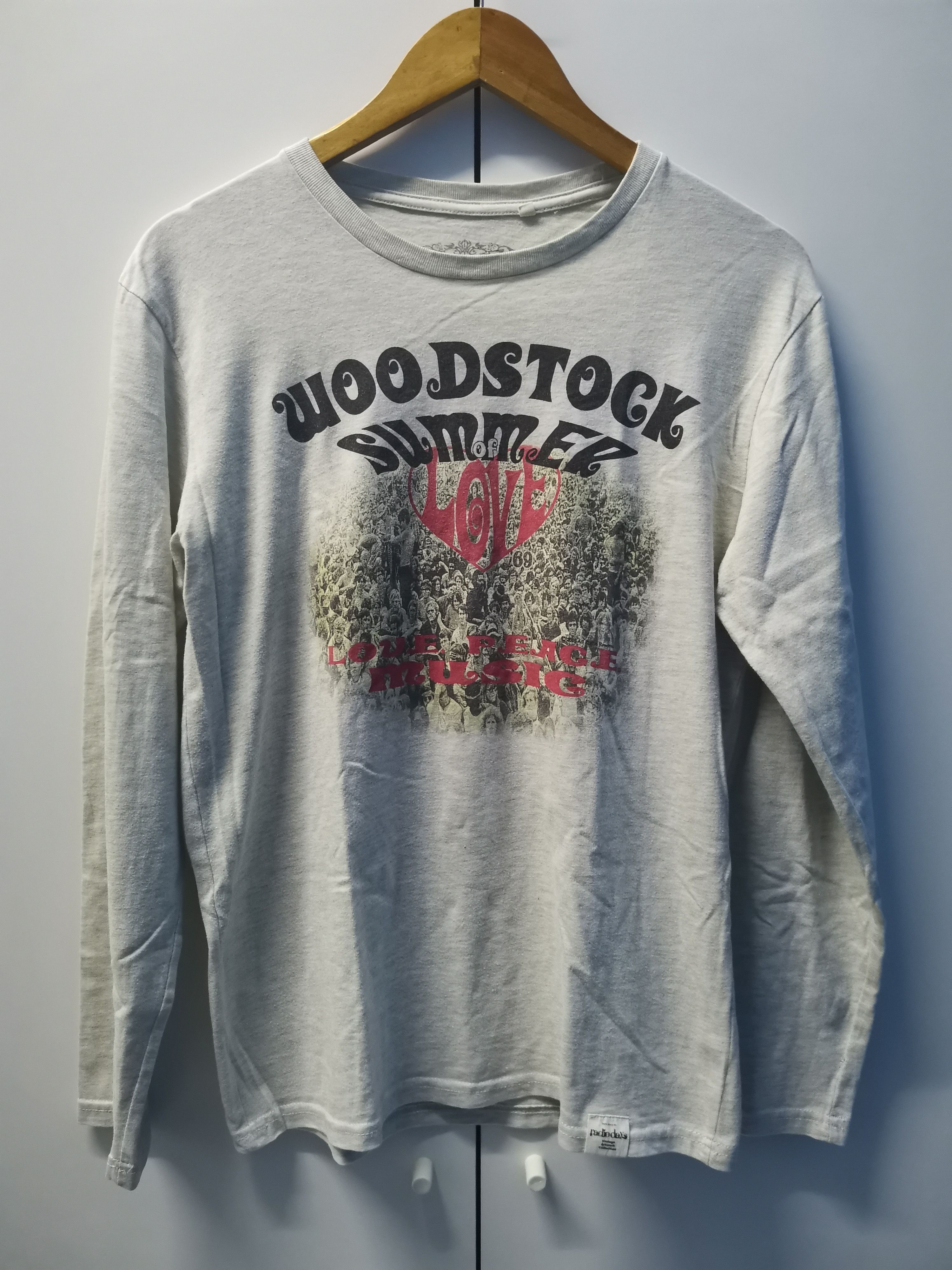 Band Tees Woodstock Summer Love Long Sleeve Rock Band Rare Size US M / EU 48-50 / 2 - 2 Thumbnail
