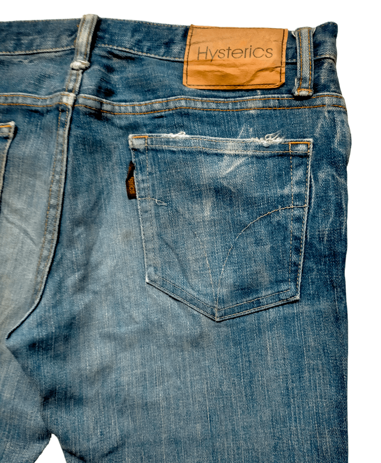 Hysteric Glamour Skinny Jeans Hysteric Glamour strecth Distress Low rise Size US 31 - 13 Thumbnail