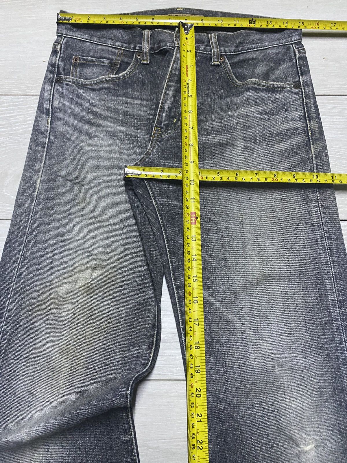 Uniqlo Vintage Japanese Brand Uniqlo S001 Skinny Jeans Size US 30 / EU 46 - 12 Thumbnail