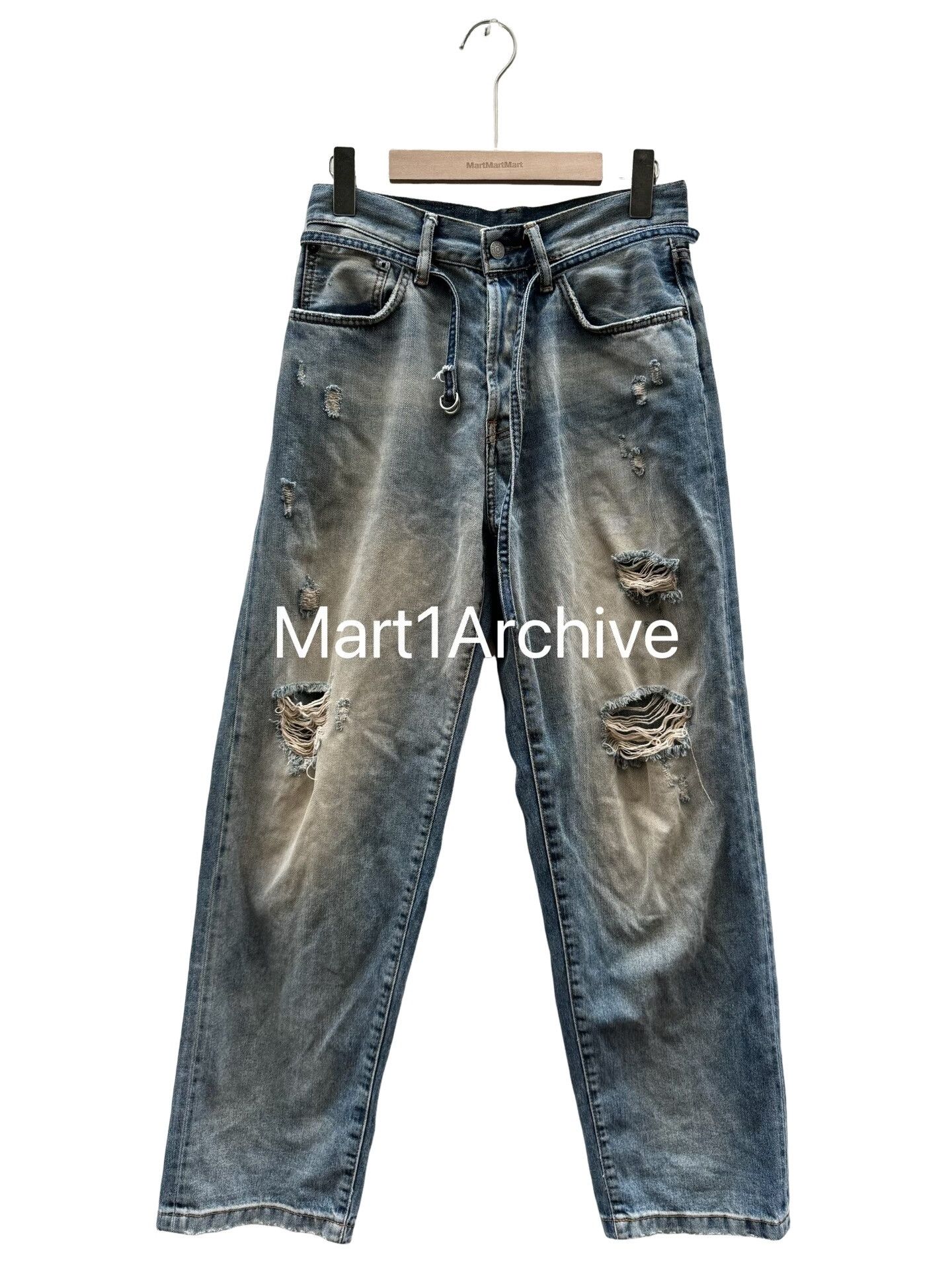 Acne Studios Acne Studios 1991 Distressed Denim Jeans Size 28 Size US 28 / EU 44 - 1 Thumbnail