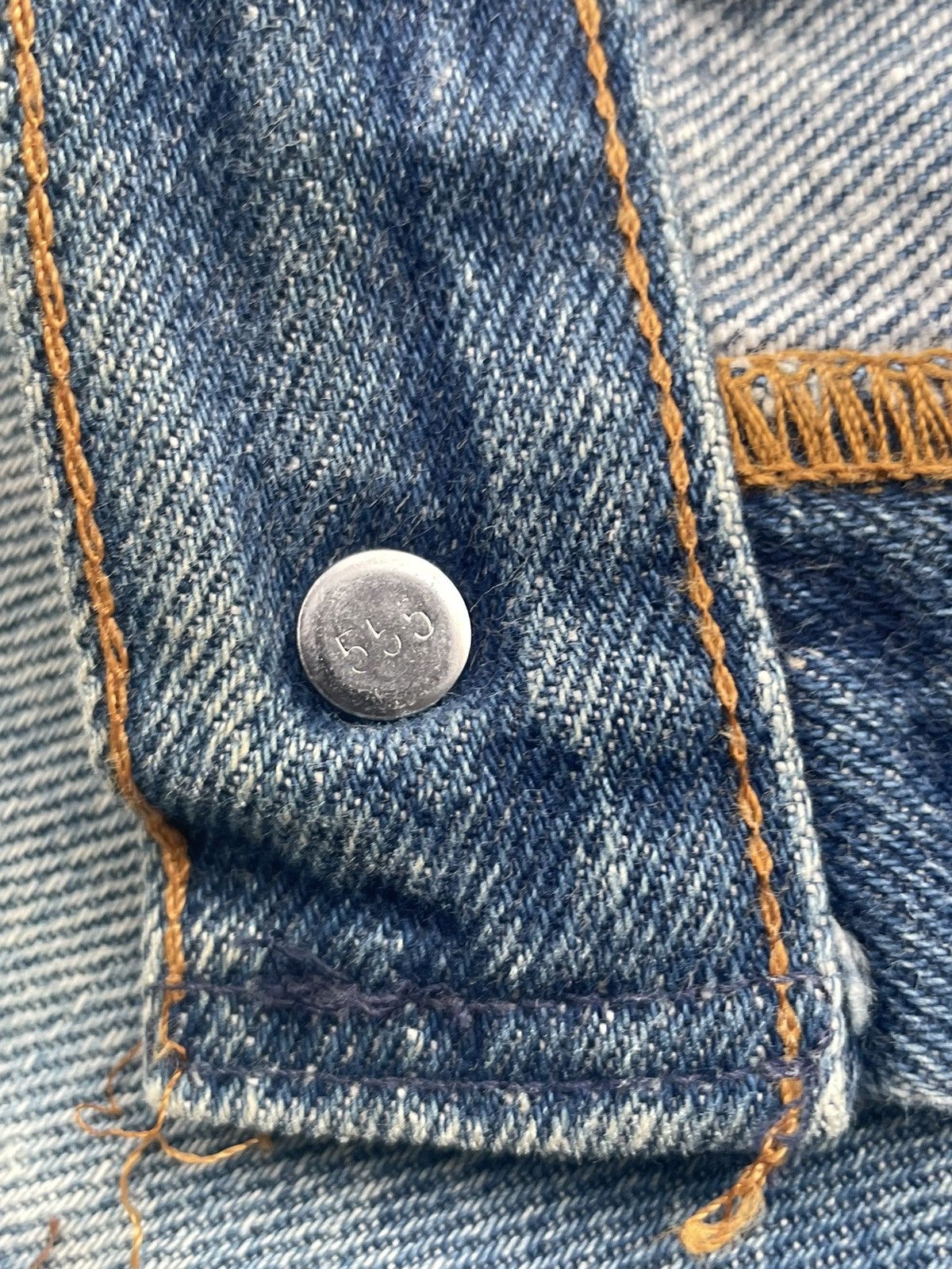 Levi's Vintage 1994 Levis 501 e Faded Denim Size US 39 - 19 Thumbnail