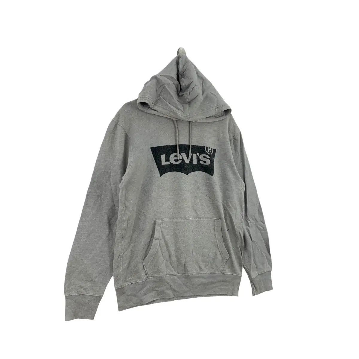 Levi's Vintage LEVI’S STRAUSS Center Box Logo Bogo Hoodie Pullover Size US L / EU 52-54 / 3 - 2 Thumbnail