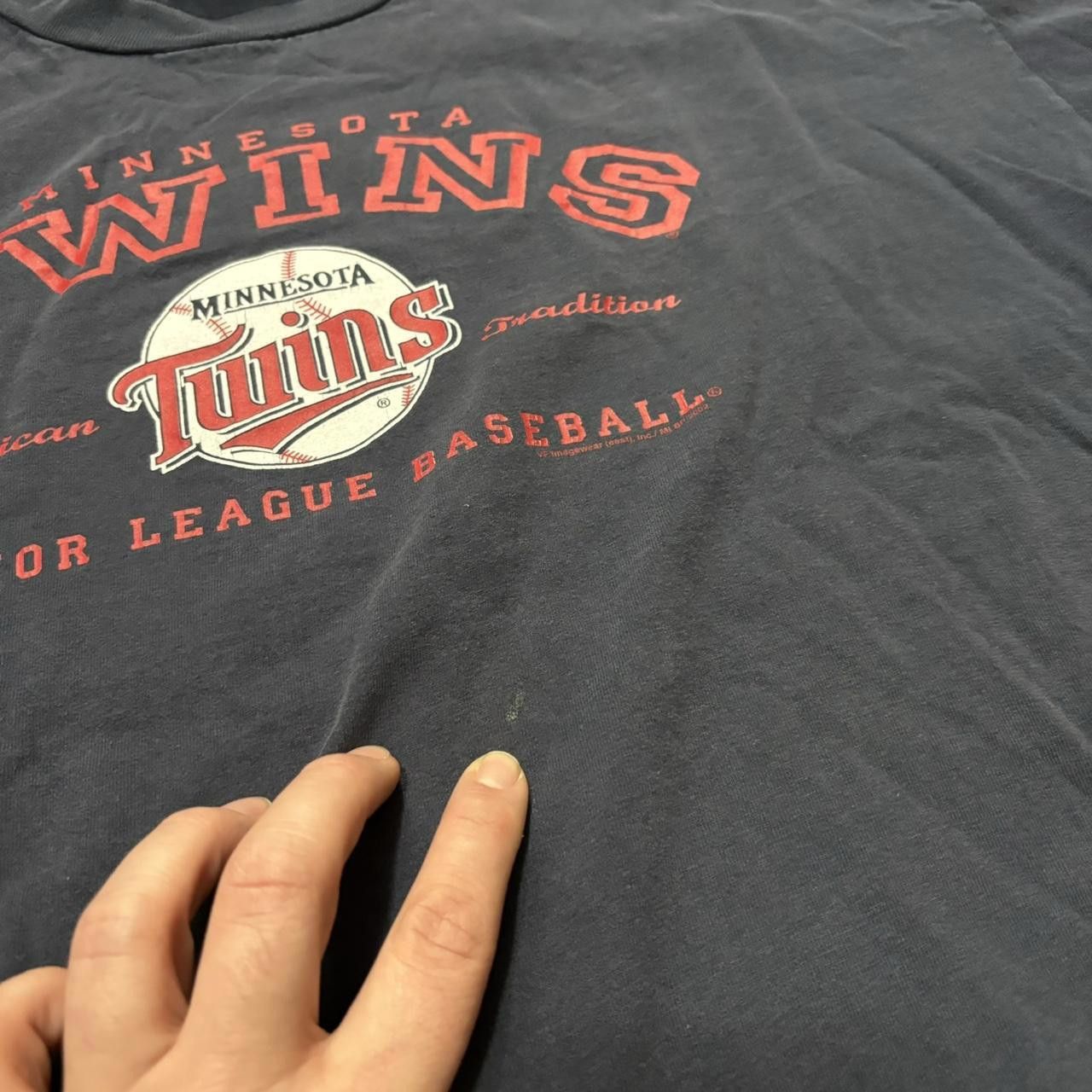Salem Sportswear Vintage Minnesota twins baseball t shirt 2002 XL Size US XL / EU 56 / 4 - 5 Thumbnail