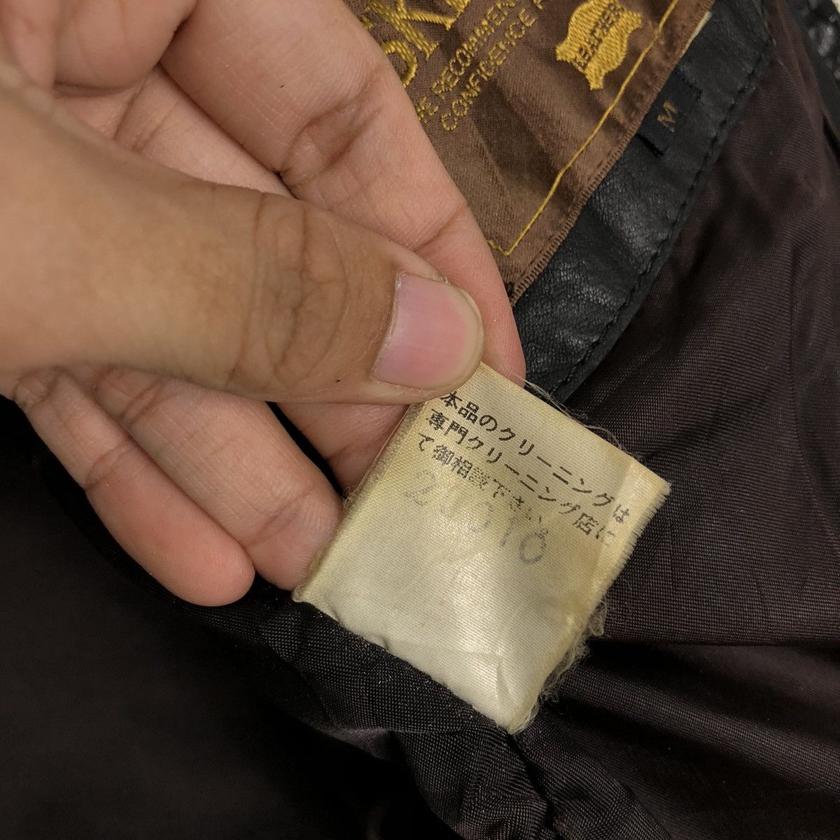 Japanese Brand 📌Vintage Biker Genuine Leather Jacket Skendel Issey Miyake Size US M / EU 48-50 / 2 - 21 Thumbnail