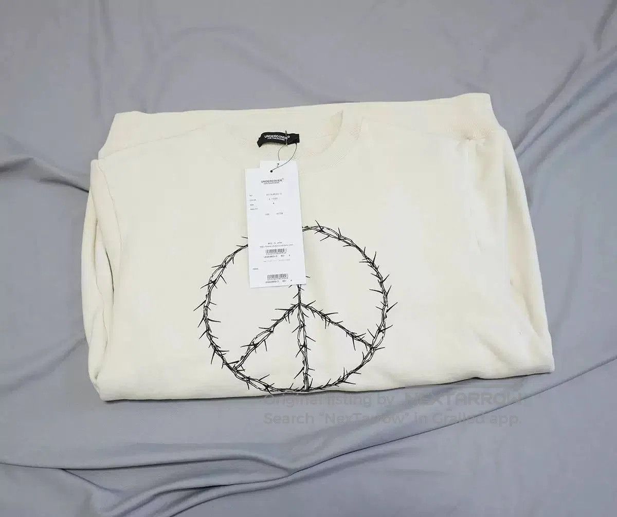 Undercover Undercover Peace Symbol Sweatshirt. Size US XL / EU 56 / 4 - 4 Thumbnail