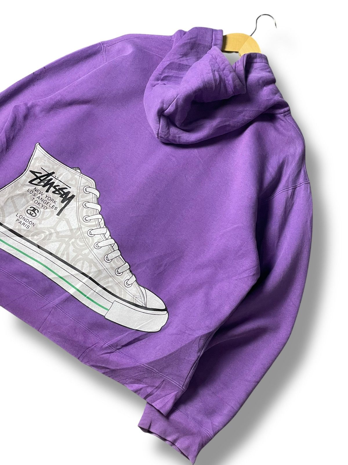 Stussy Stussy 90’s World Tour Masterpiece Hoodies (100) Size US M / EU 48-50 / 2 - 10 Thumbnail