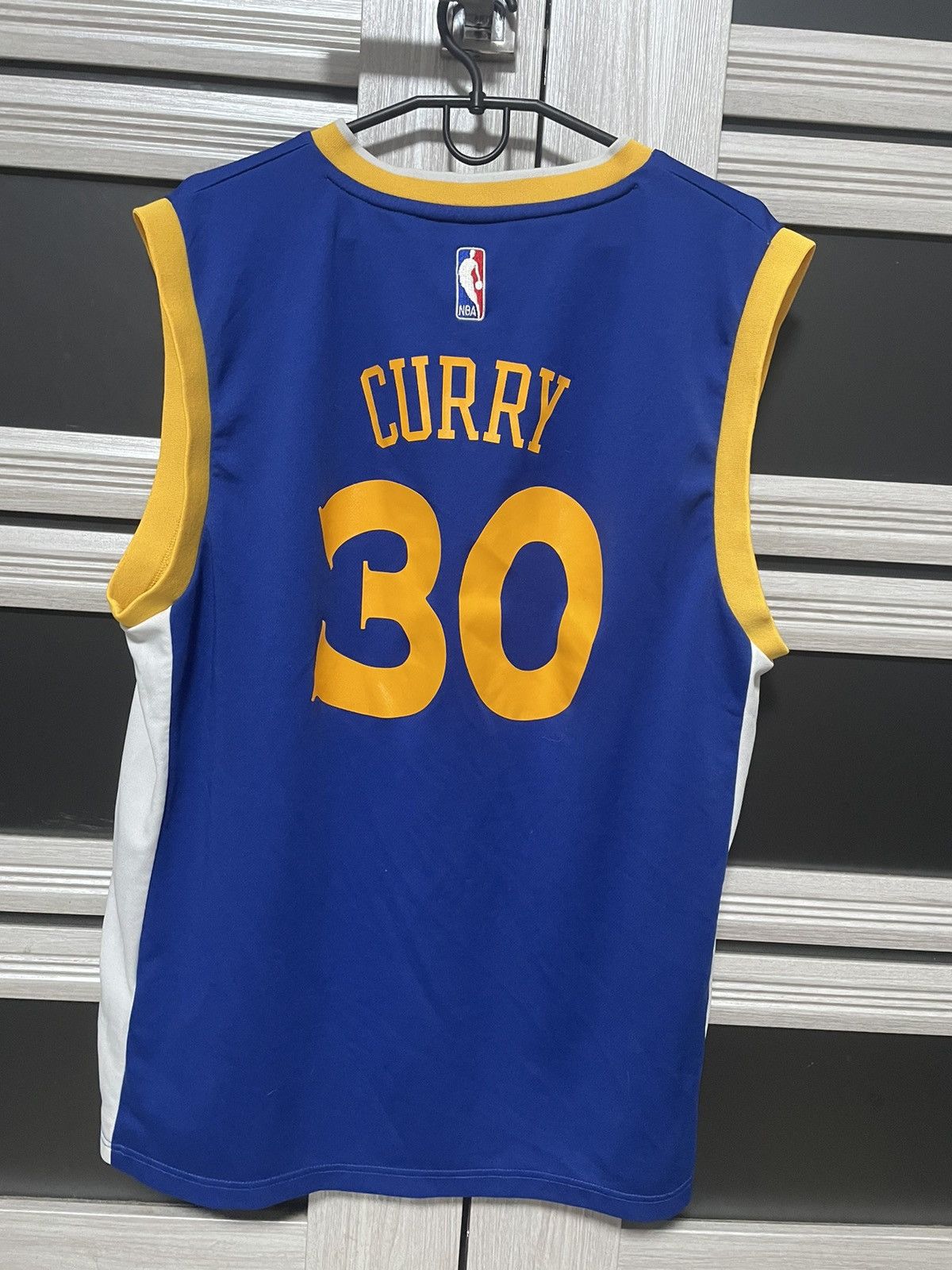 Adidas Vintage Adidas Golden State Warriors Curry #30 Jersey Size US L / EU 52-54 / 3 - 2 Thumbnail