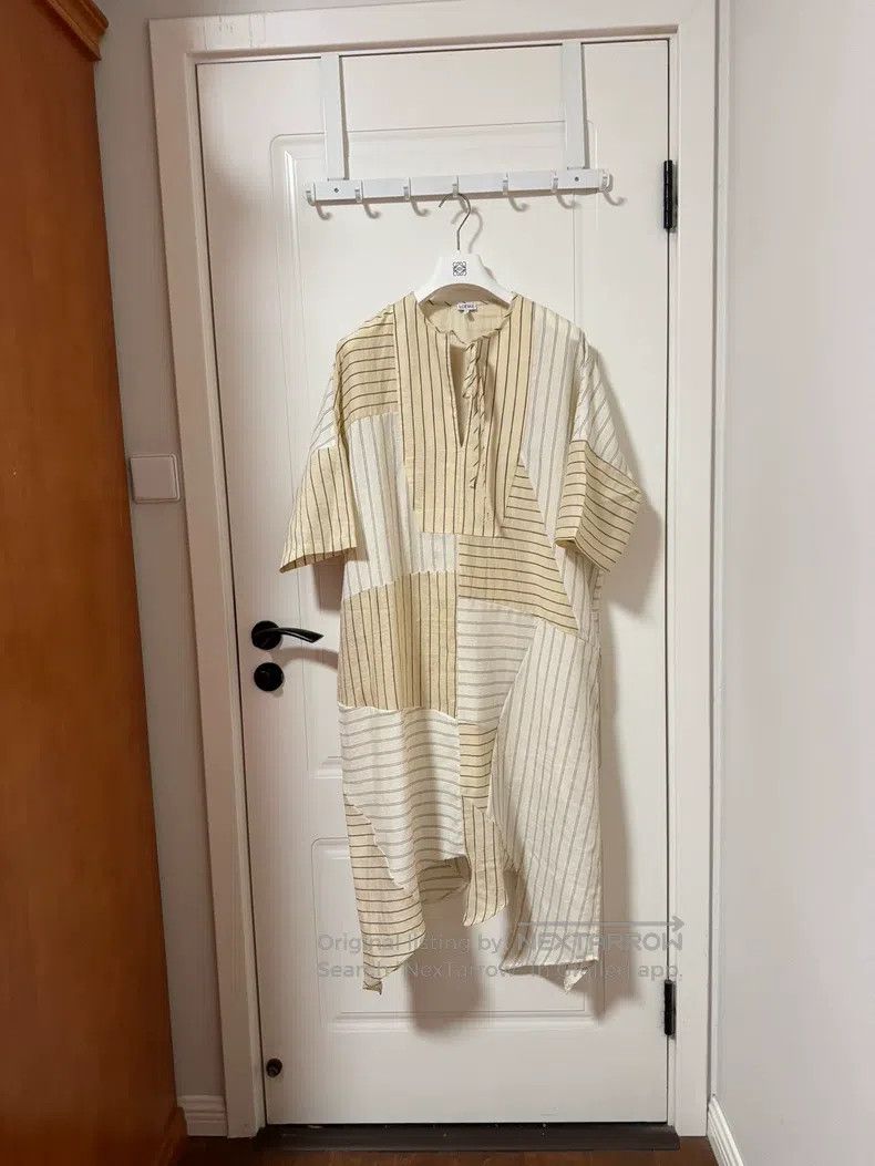 Loewe Loewe Asymmetrical Short Sleeve Dress with Small Logo on C Size XS / US 0-2 / IT 36-38 - 1 Thumbnail