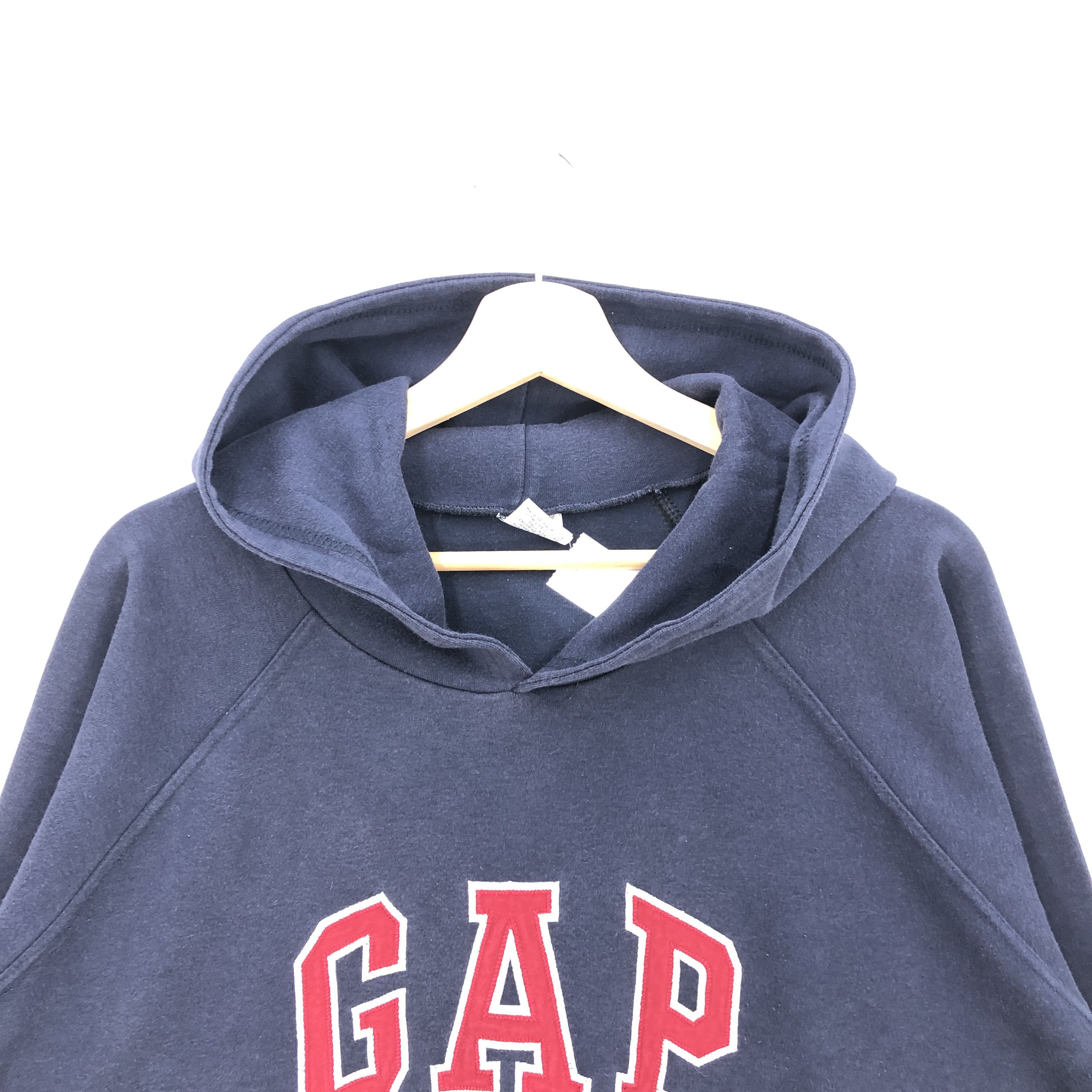 Gap × Vintage Vintage GAP Sweatshirt Hoodies GAP Sweater Hooded Size US XL / EU 56 / 4 - 3 Thumbnail