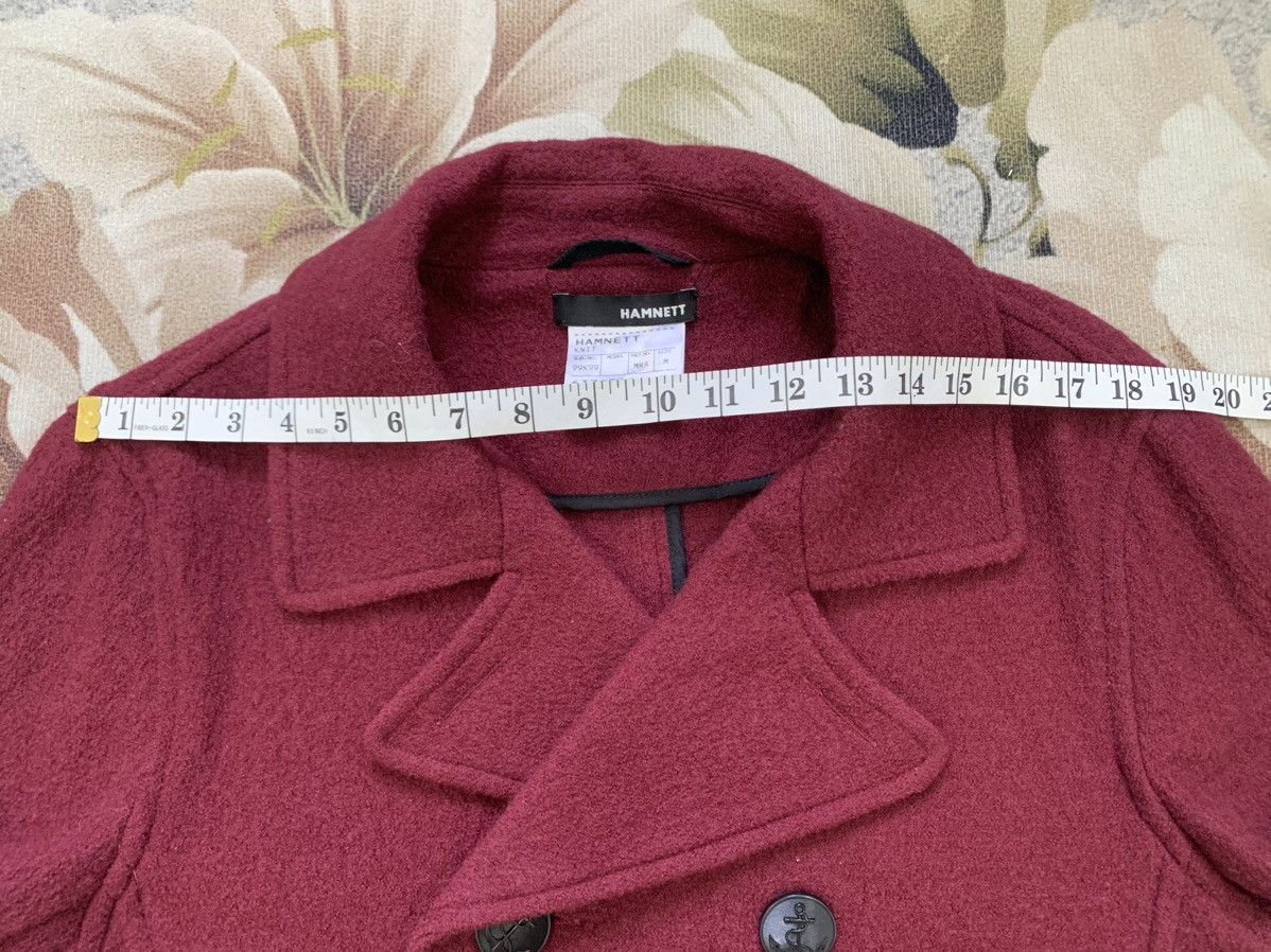 Katharine Hamnett London Hamnett Knit Wool Double Breast Jacket Size US M / EU 48-50 / 2 - 7 Thumbnail