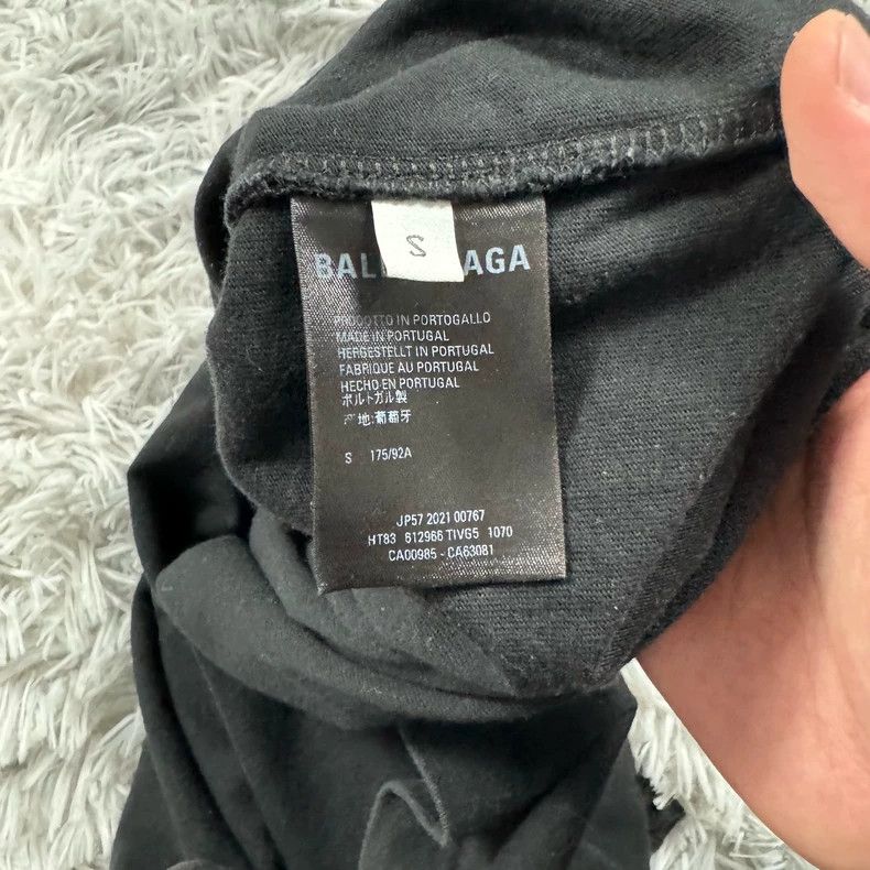 Balenciaga Balenciaga Short sleeve with back label Size US S / EU 44-46 / 1 - 7 Thumbnail