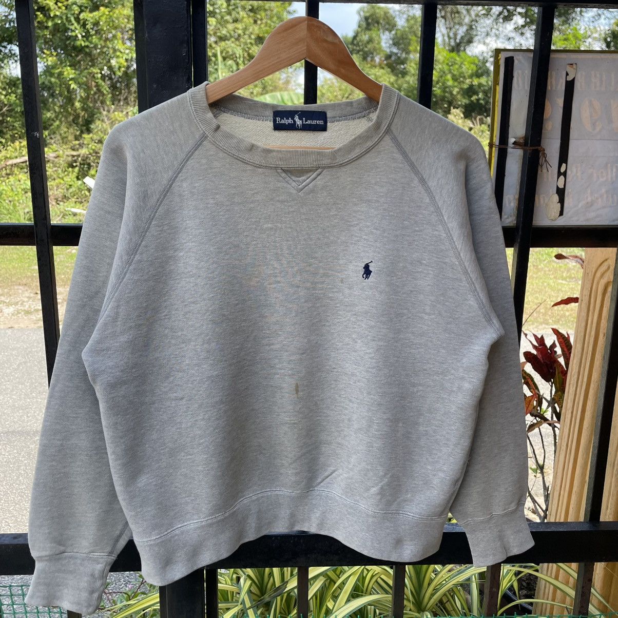 Ralph Lauren 🔥Ralph Lauren Small Pony Logo Crewneck Boxy Sweatshirte Size US S / EU 44-46 / 1 - 5 Thumbnail