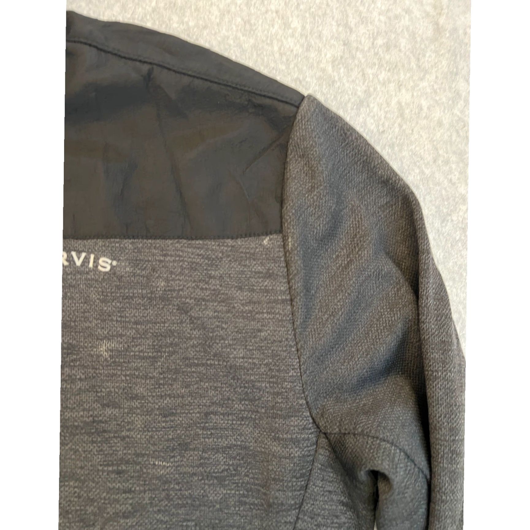 Orvis ORVIS Jacket Men’s Medium Gray Full Zip Fleece Softshell Performance Outdoor Jacket Size US M / EU 48-50 / 2 - 6 Thumbnail