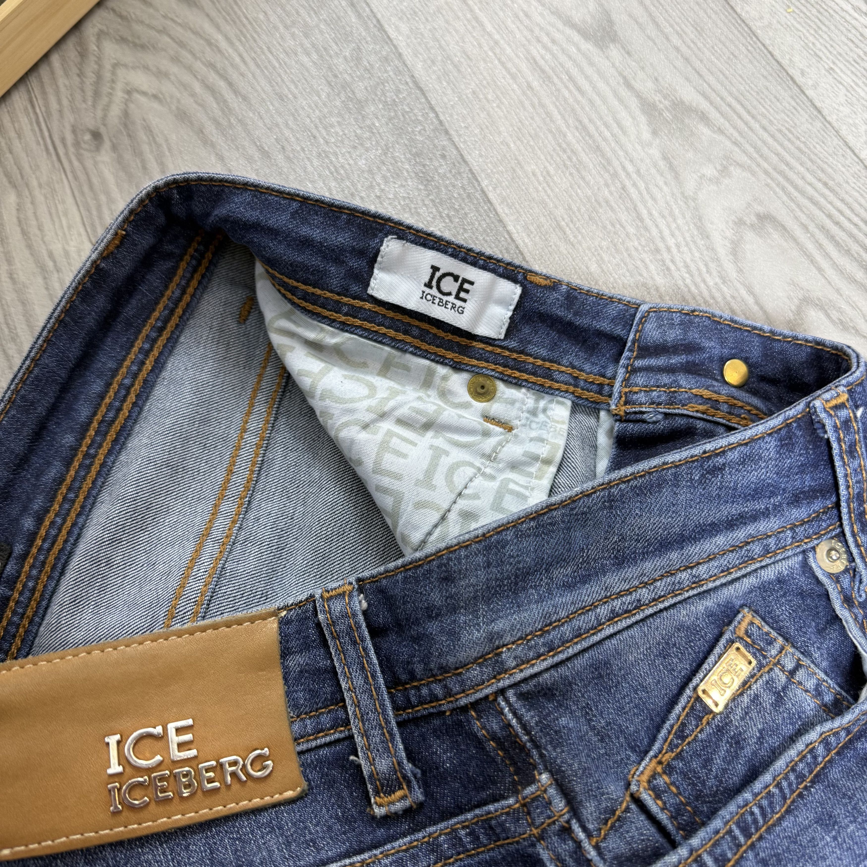 Iceberg Vintage ICE Iceberg London 00s Rare Miss Cianca Jeans Pants Size 28" / US 6 / IT 42 - 15 Thumbnail