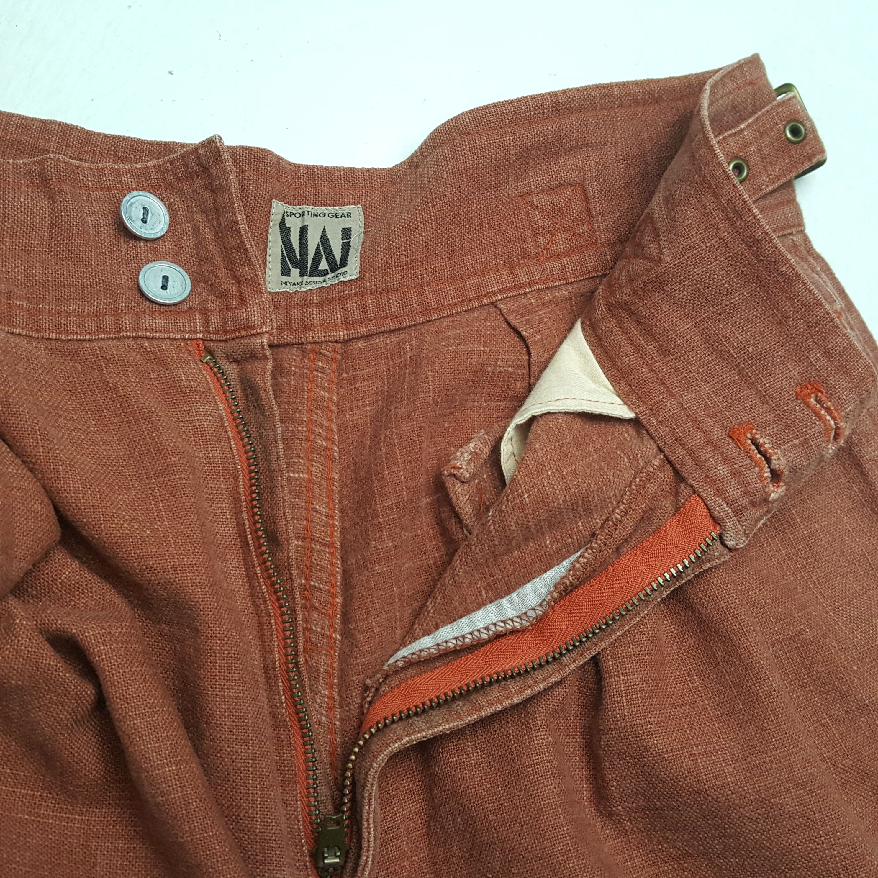Hai Sporting Gear × Issey Miyake × Vintage HAI SPORTING GEAR by Issey Miyake Fashion Designer Pants Size 25" / US 0 / IT 36 - 12 Thumbnail