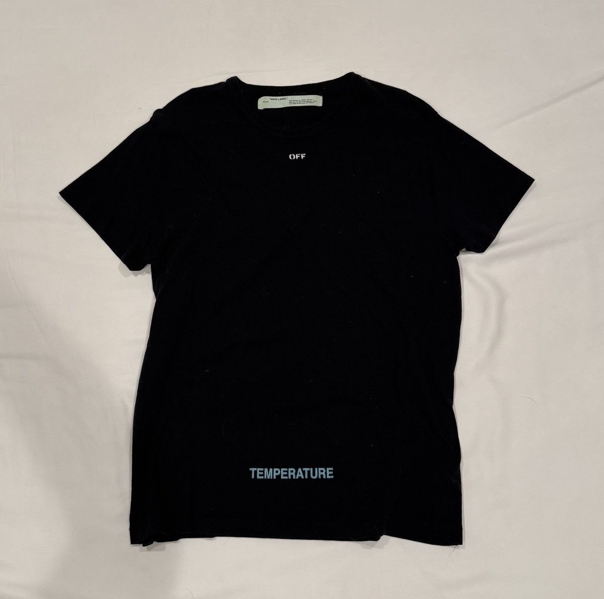 Off-White Off-White temperature T-shirt - Pharmaceuticals | Grailed