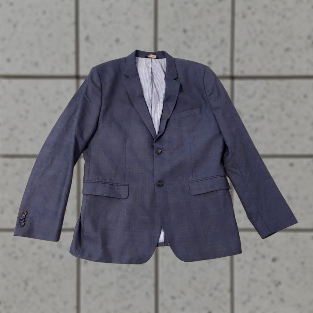 Banana Republic Mens Banana Republic Blue Slim Tailored Jacket Blazer 46R Size 46R - 1 Thumbnail