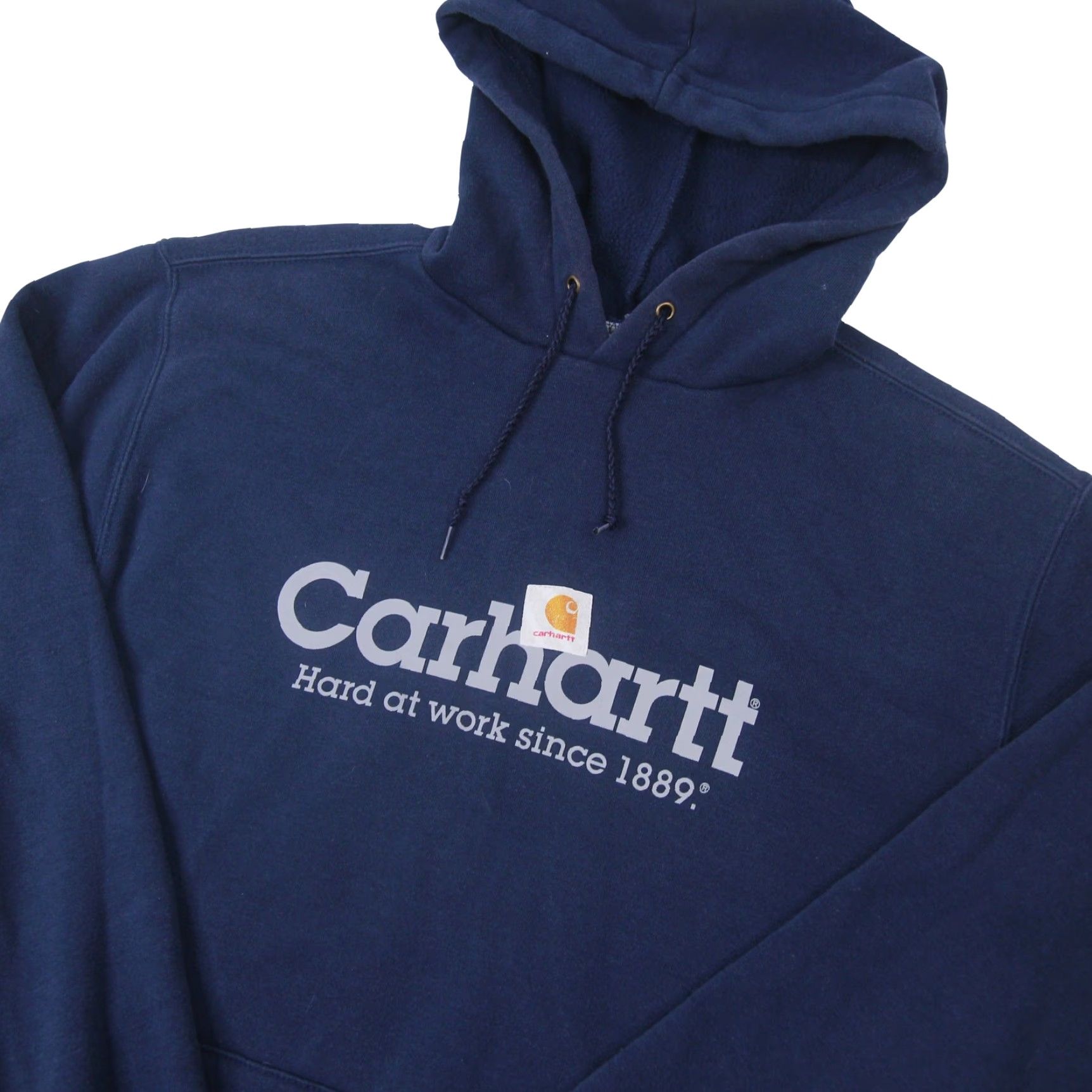 Carhartt VINTAGE Carhartt Spellout Graphic Hoodie Men S Blue Pullover Hoodie Regular Size S Size US S / EU 44-46 / 1 - 2 Thumbnail