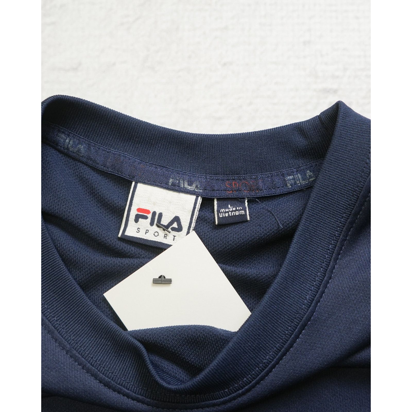Fila Vintage 90s Fila Blue Regular Jersey - Men's Large Size US L / EU 52-54 / 3 - 3 Thumbnail