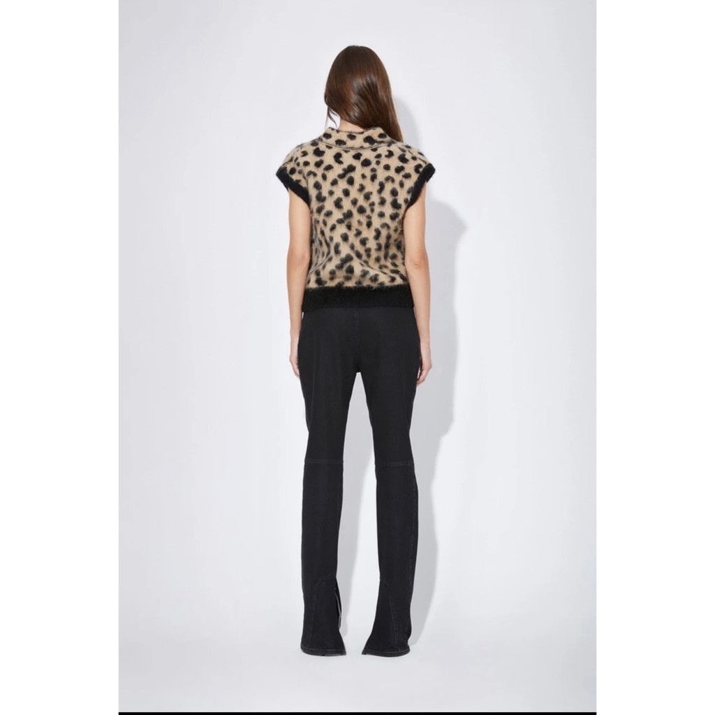 Rta NWT RtA Black Cargo Jeans – Italian Stretch Denim, Size 25 Size 25" / US 0 / IT 36 - 4 Thumbnail