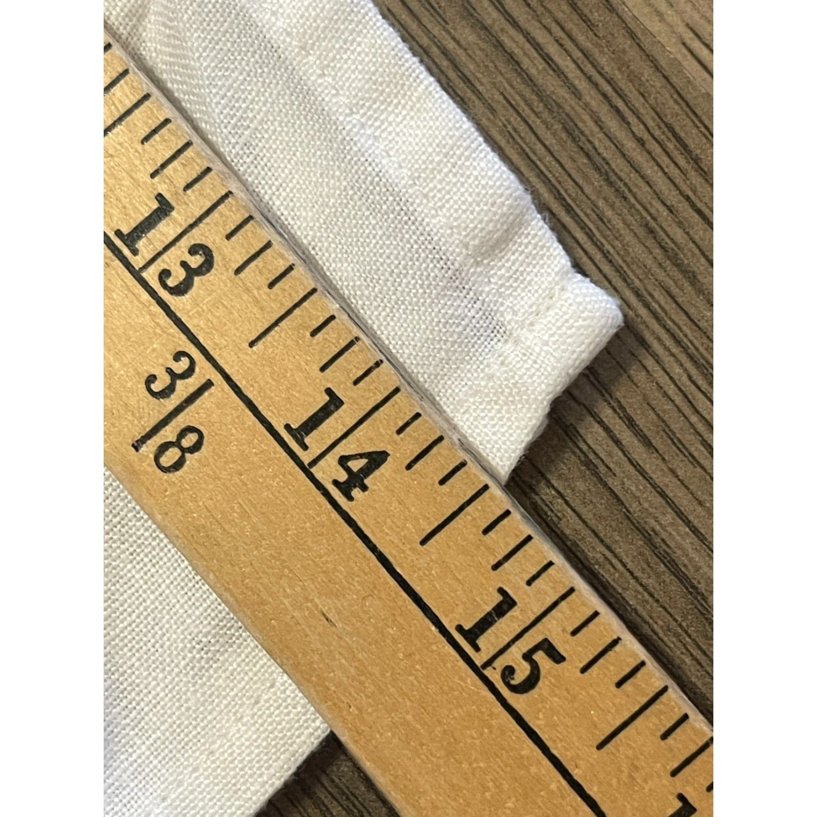 Vintage Style&Co. Shirt, Women's Size 10, White, Button-Up, Long Sleeve, Casual, Regular, Fall/Spring/Summer, Women, Style&Co. Size L / US 10 / IT 46 - 7 Thumbnail