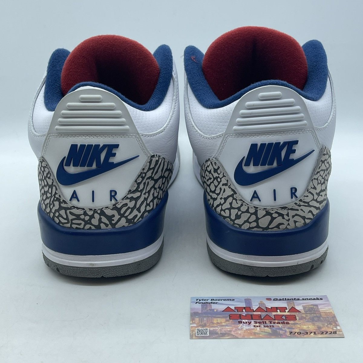Jordan Brand × Nike Air Jordan 3 true blue Size US 11.5 / EU 44-45 - 3 Thumbnail