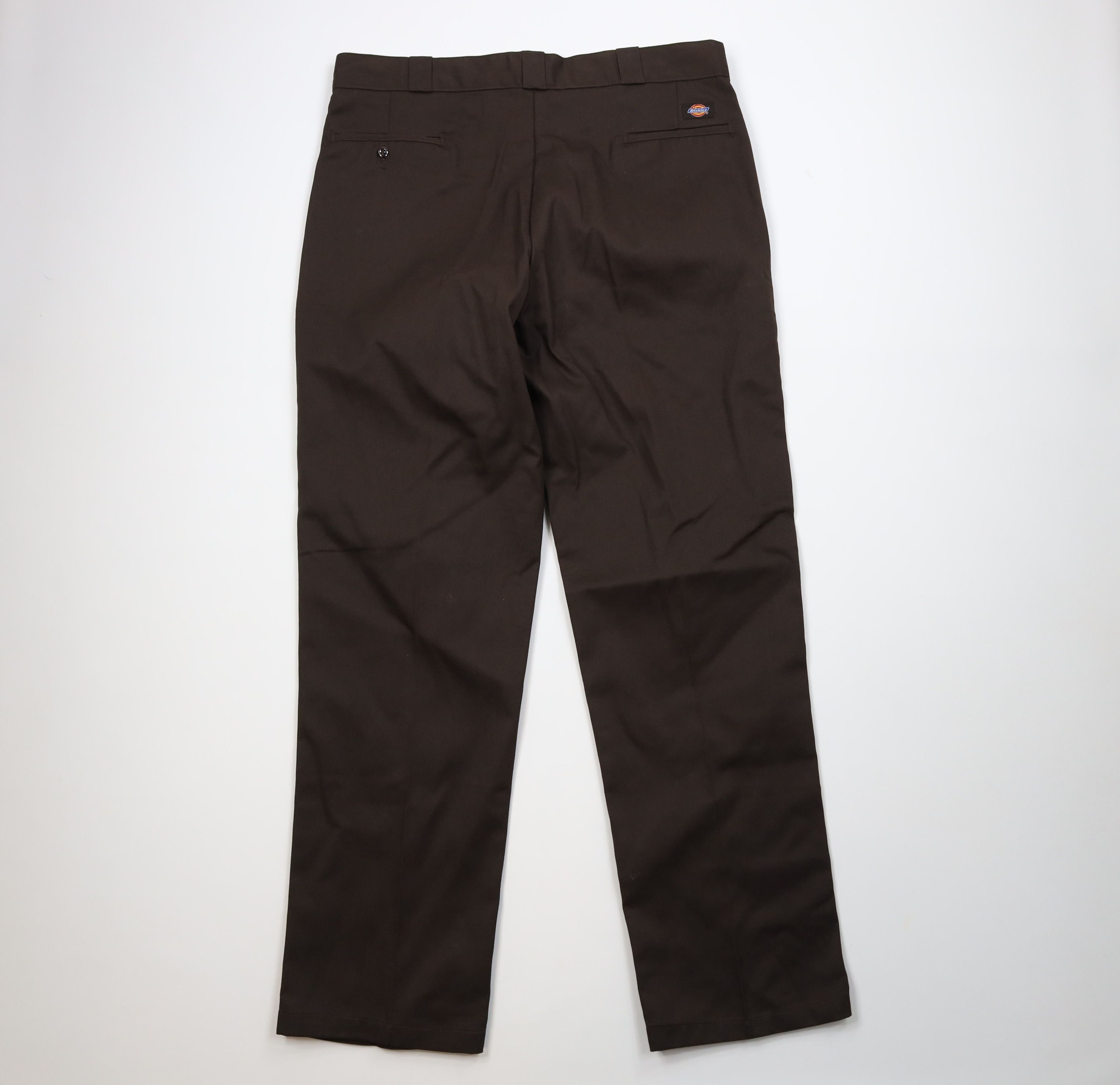 Dickies Vintage Y2K Dickies Spell Out Workwear Wide Leg Pants Brown Size US 40 / EU 56 - 9 Thumbnail