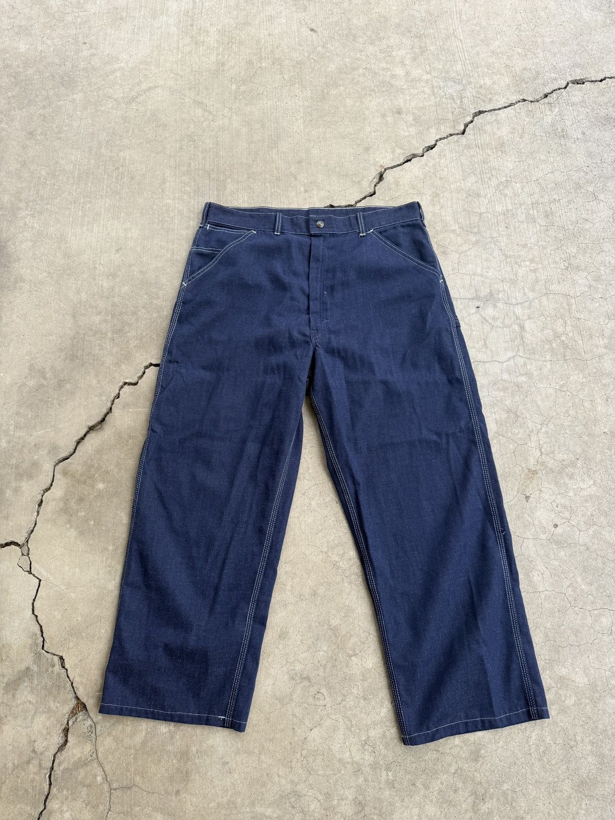 Sears sears 1950s carpenter pants Size US 35 - 1 Thumbnail