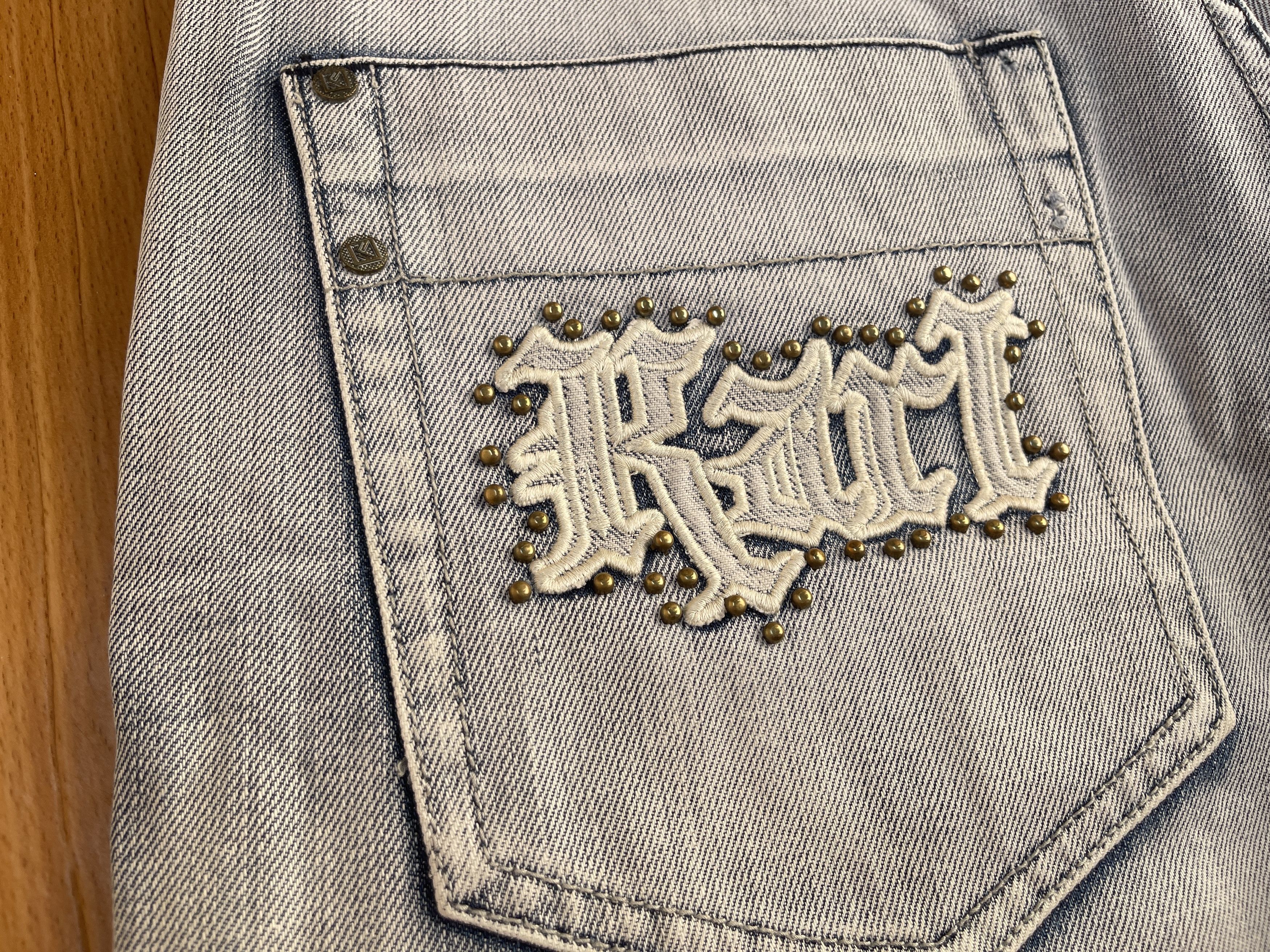 Karl Kani KARL KANI jeans, baggy, vintage Kani jeans, 90s hip hop W 32 Size US 32 / EU 48 - 7 Thumbnail