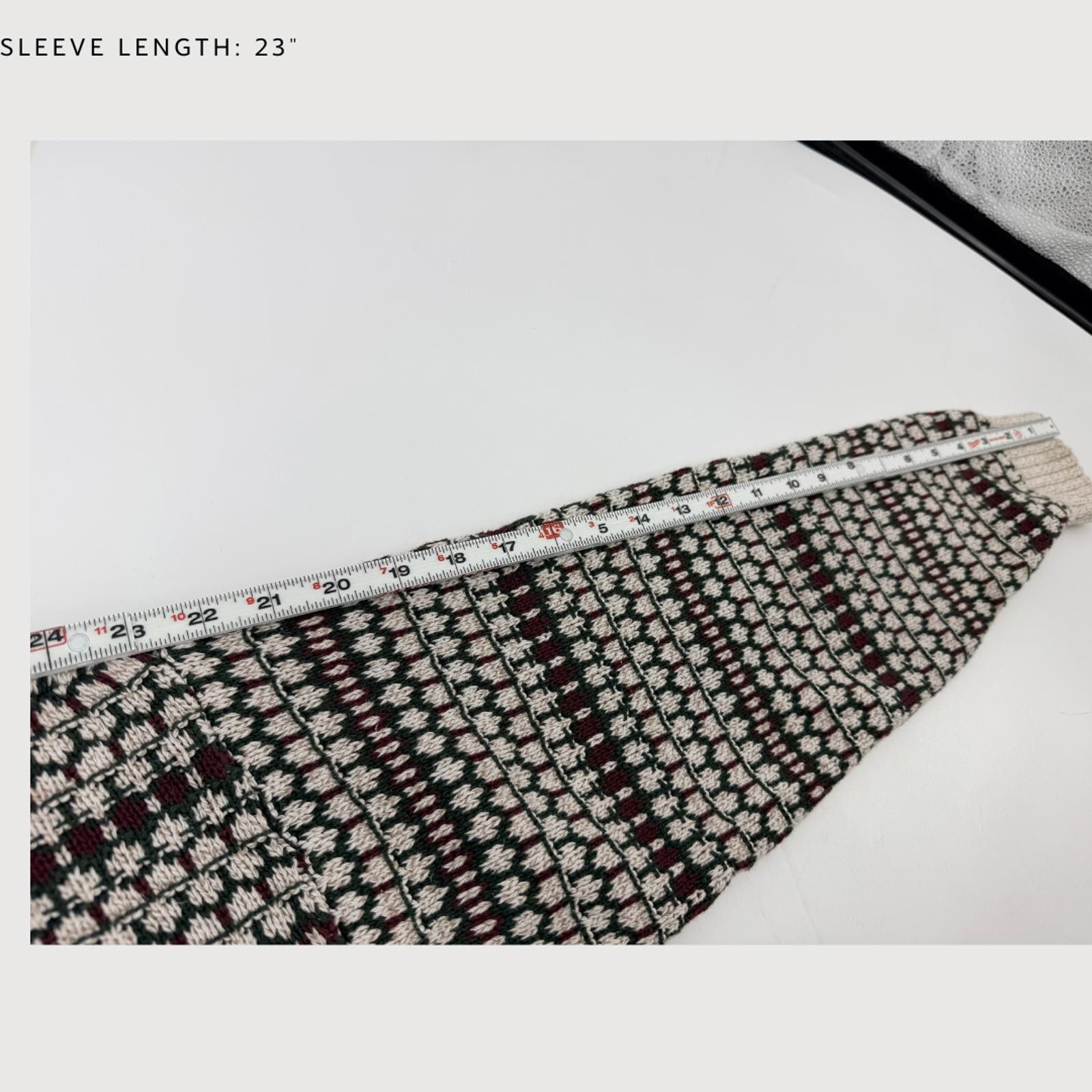 Other Vintage Liberty Old Glory Fair Isle Sweater M 100% Cotton Size US M / EU 48-50 / 2 - 9 Thumbnail
