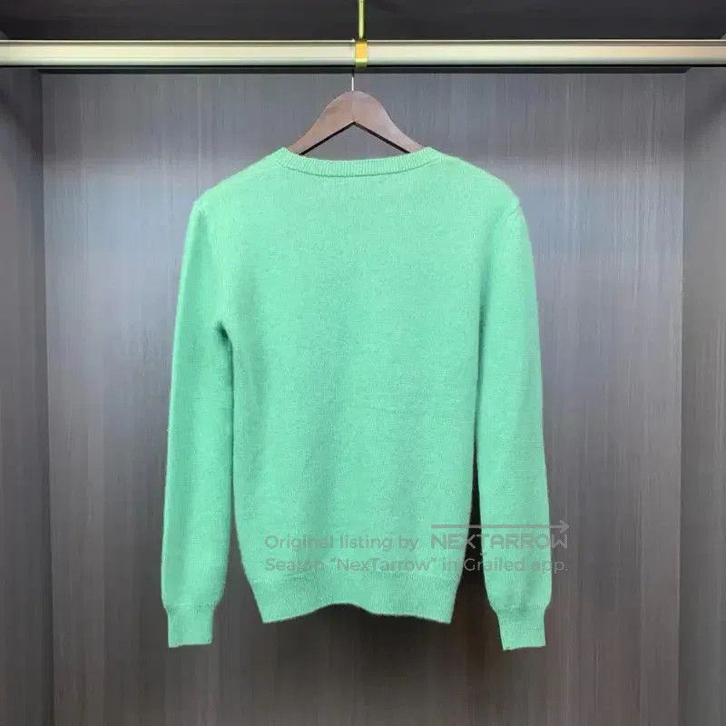 Burberry Burberry Mint Green Knit Long Sleeve Sweater. Size M / US 6-8 / IT 42-44 - 2 Thumbnail