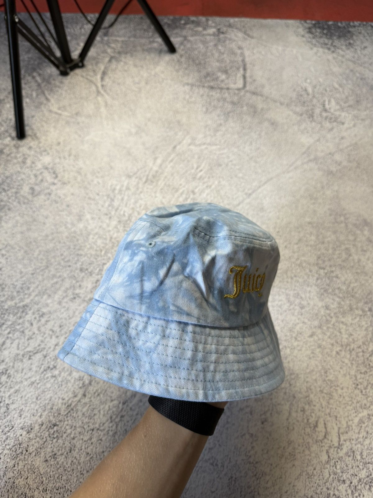 Juicy Couture Juicy Couture Bucket Hat Cap Blue JC Y2K Size ONE SIZE - 2 Thumbnail