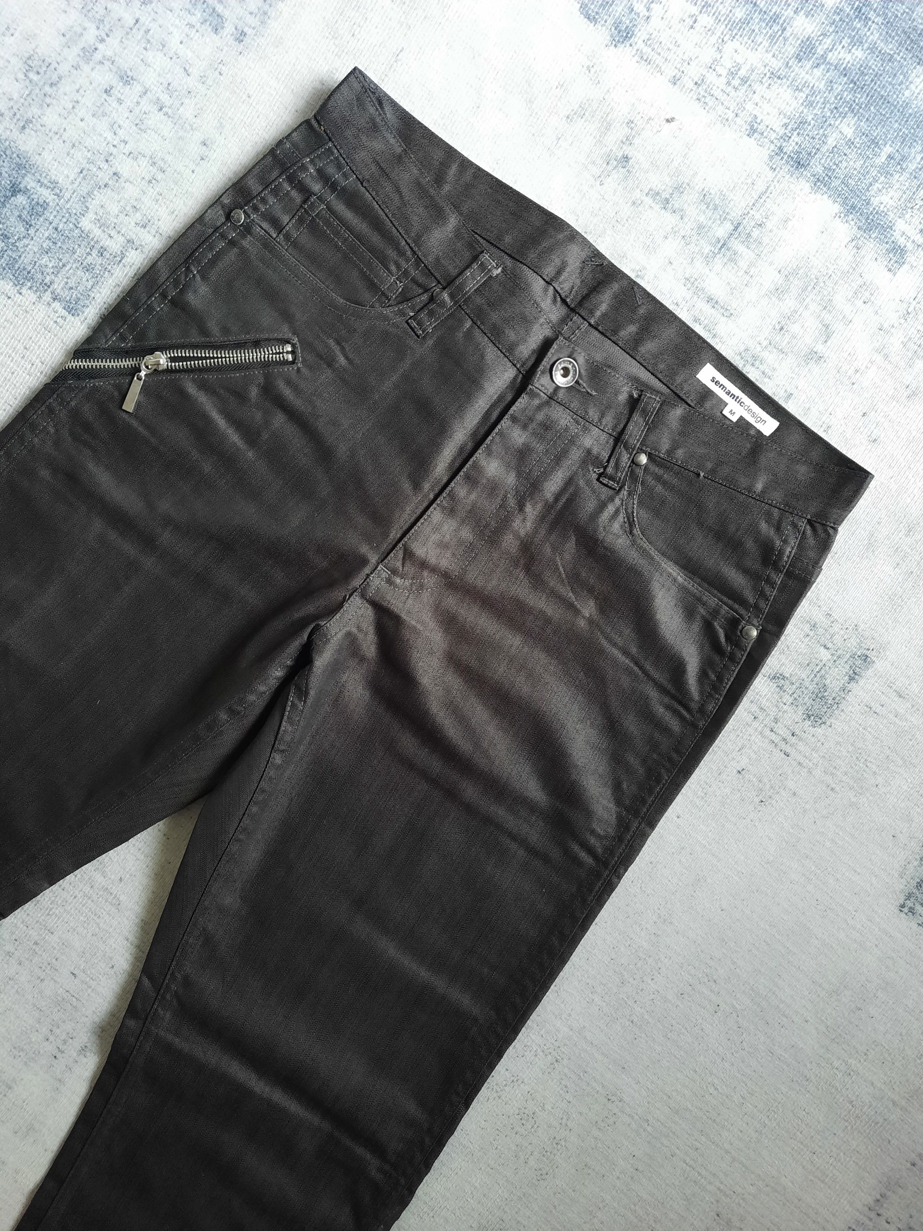 PPFM 🔥 Japanese brand semantic design punk style jeans Size US 31 - 3 Thumbnail