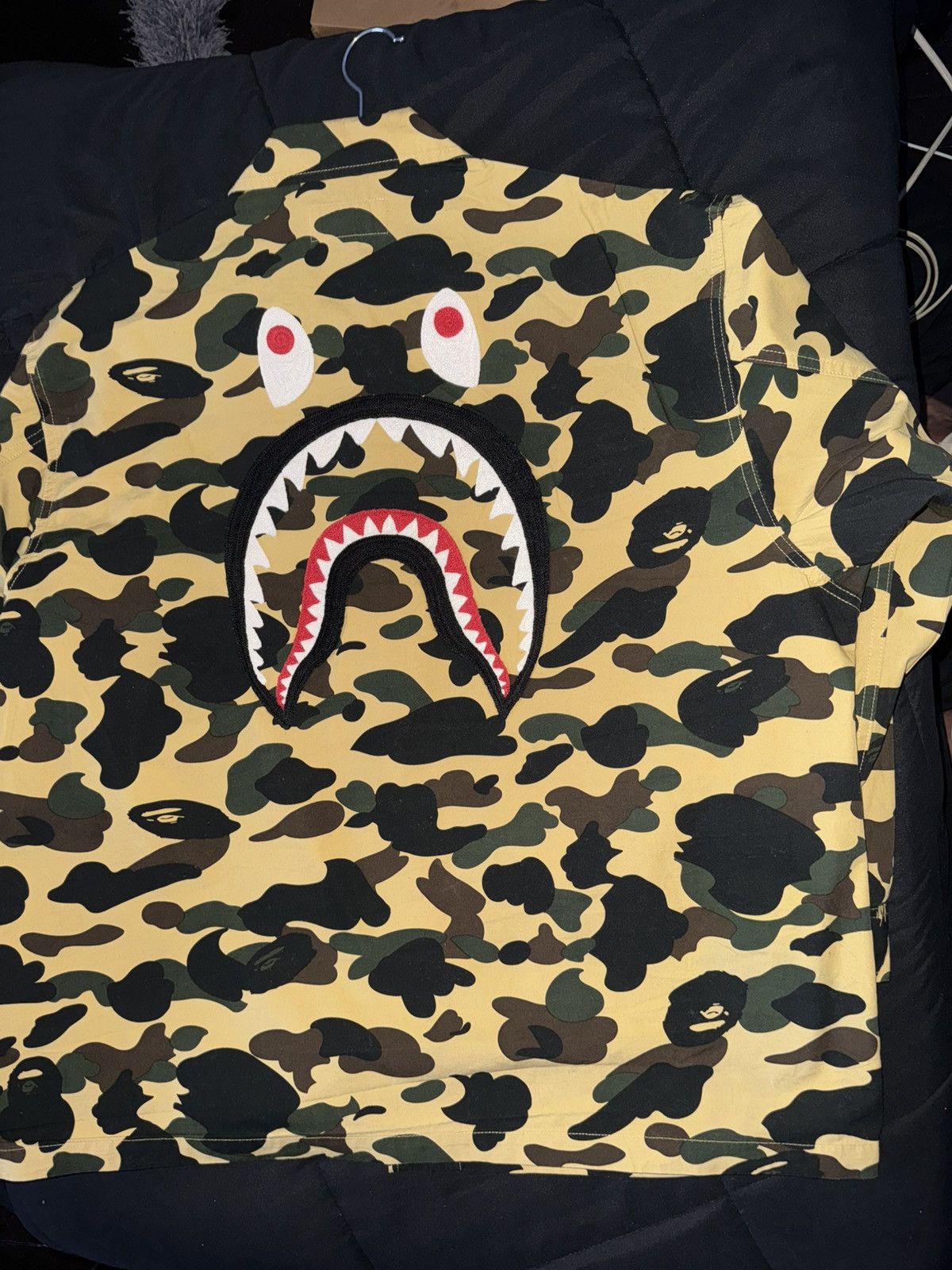 Bape BAPE 1st Camo Shark Relaxed Fit Military Shirt Size US M / EU 48-50 / 2 - 2 Thumbnail