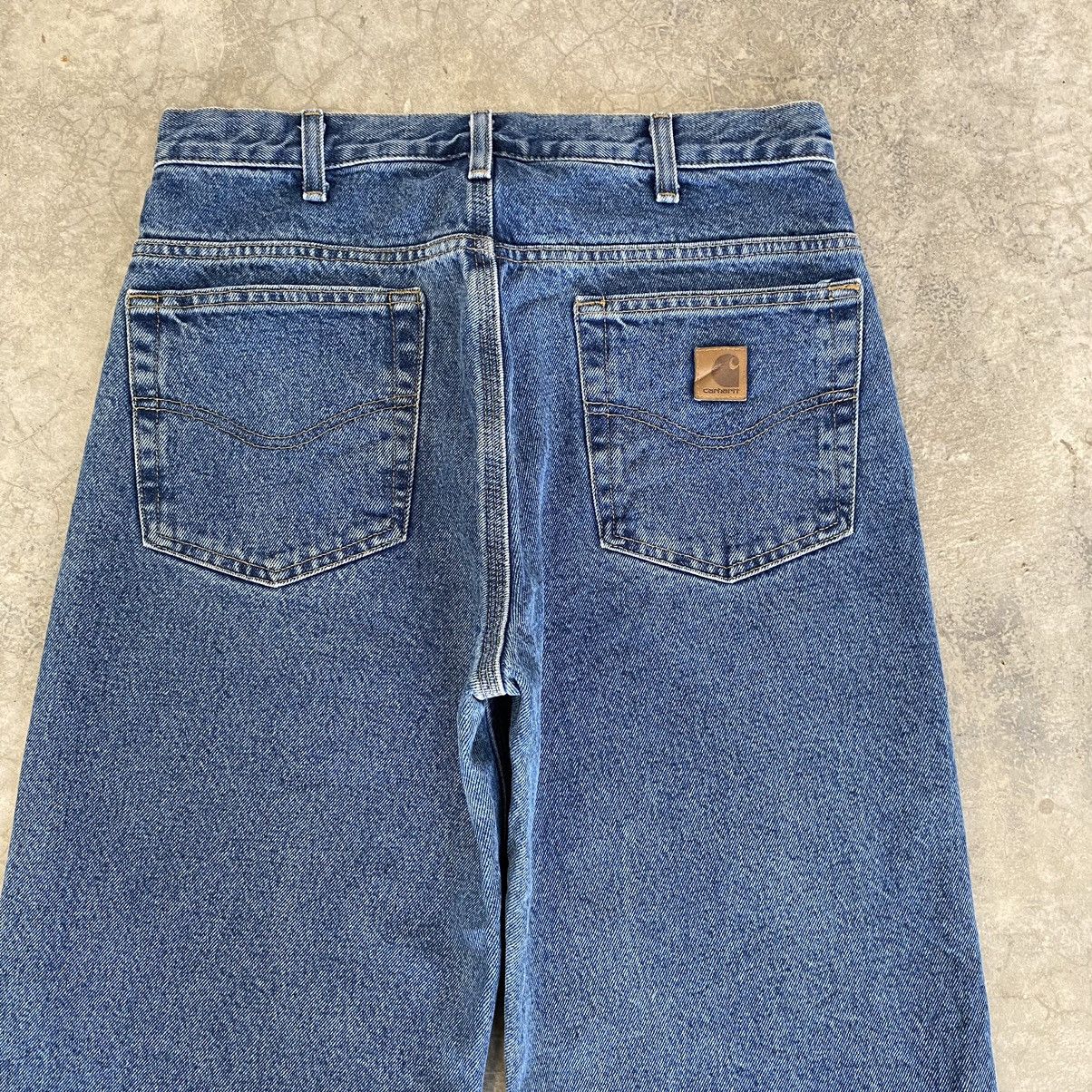 Carhartt Vintage Carhartt Blanket Lined Relaxed Fit Denim Jeans Size US 31 - 17 Thumbnail