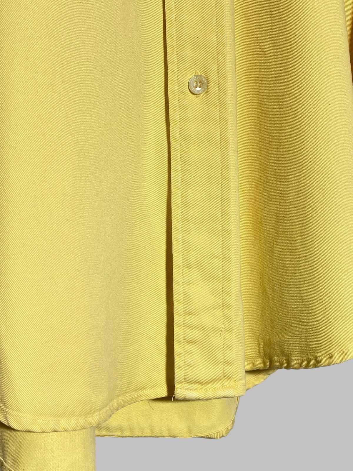 Yves Saint Laurent 🔥 Y2K SAINT LAURENT YSL YELLOW SHIRT RARE JEANS LOGO VIBES Size US L / EU 52-54 / 3 - 8 Thumbnail